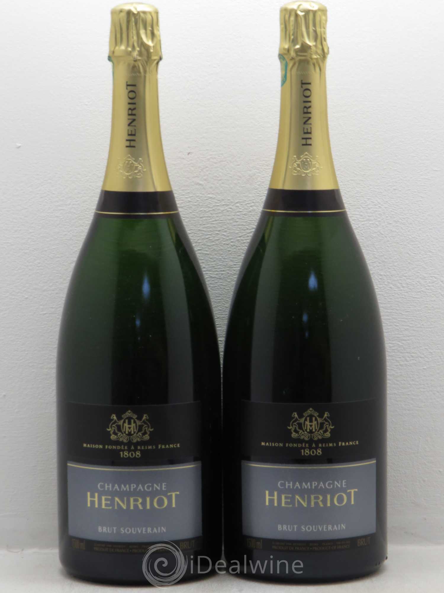 Brut Millésimé Henriot - Lot de 2 magnums - 0