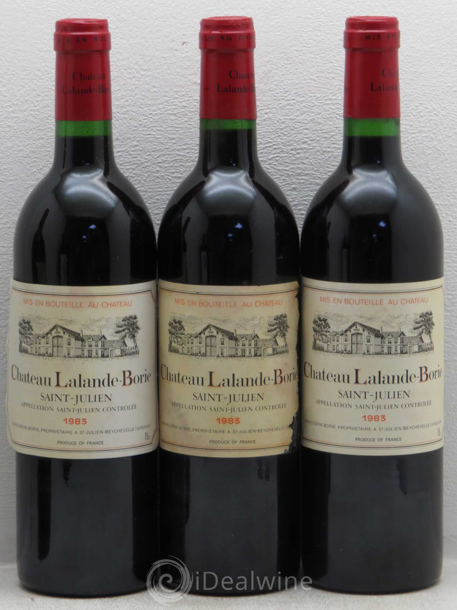 Château Lalande Borie 1983 - Lot de 6 bouteilles - 2
