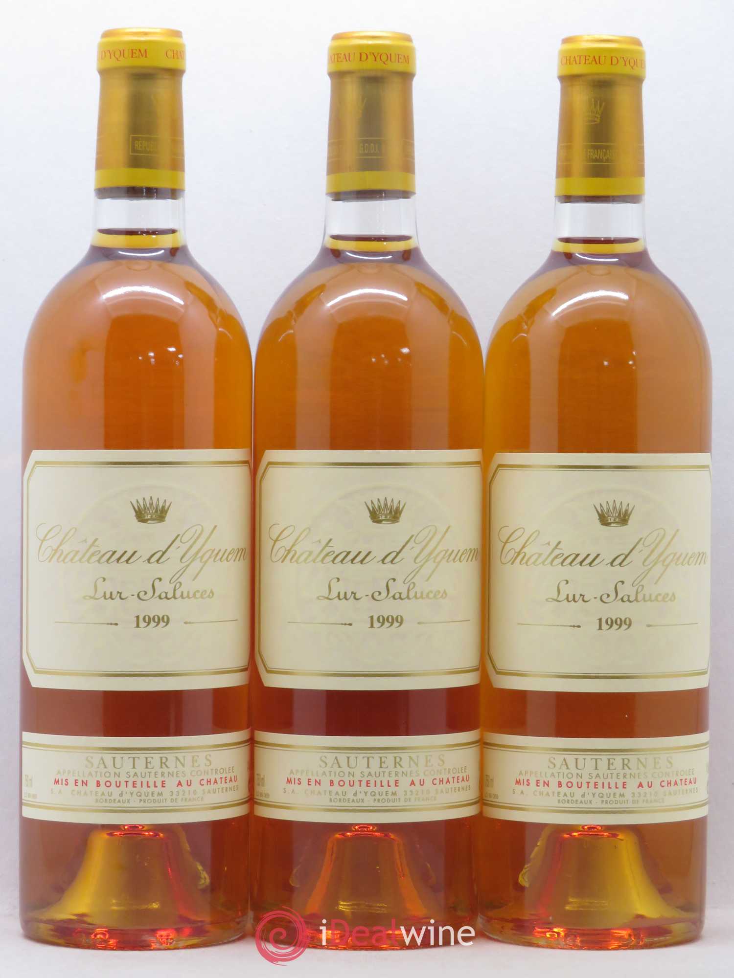 Château d' Yquem 1er Cru Classé Supérieur 1999 - Lotto di 6 bottiglie - 2