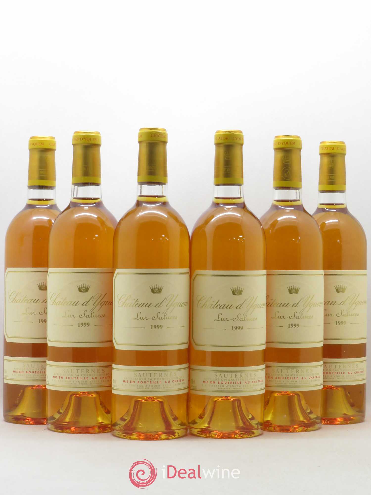 Château d' Yquem 1er Cru Classé Supérieur 1999 - Lotto di 6 bottiglie - 0
