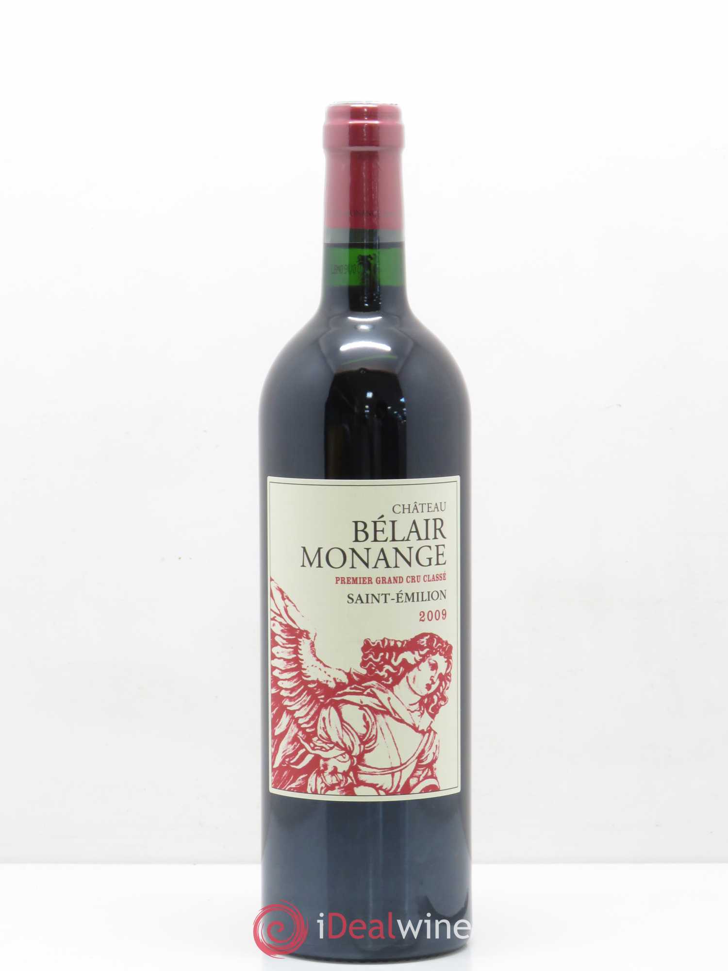 Château Belair (Belair-Monange) 1er Grand Cru Classé B 2009 - Lot de 1 bouteille - 0