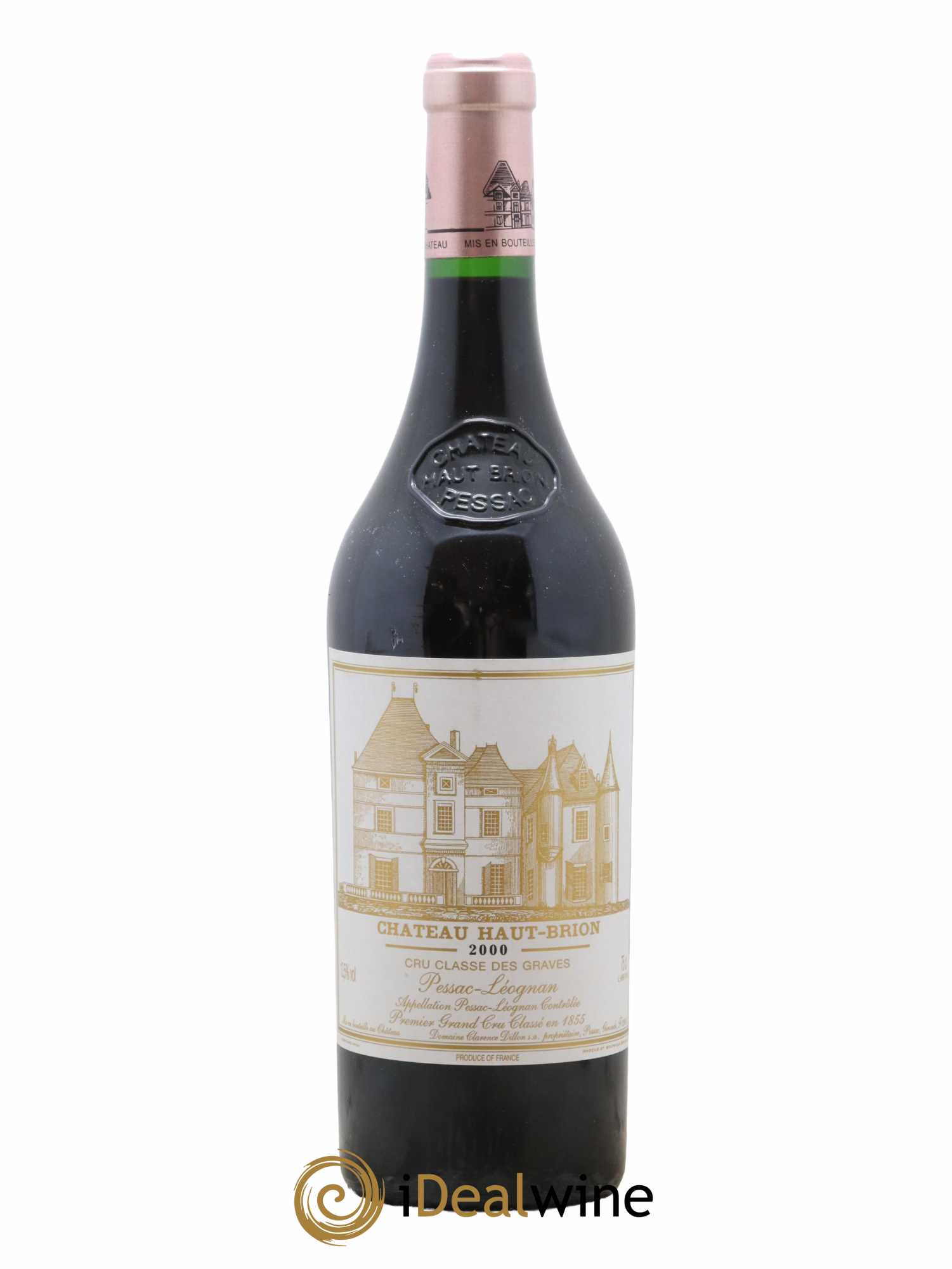 Château Haut Brion 1er Grand Cru Classé 2000 - Lot de 1 bouteille - 0