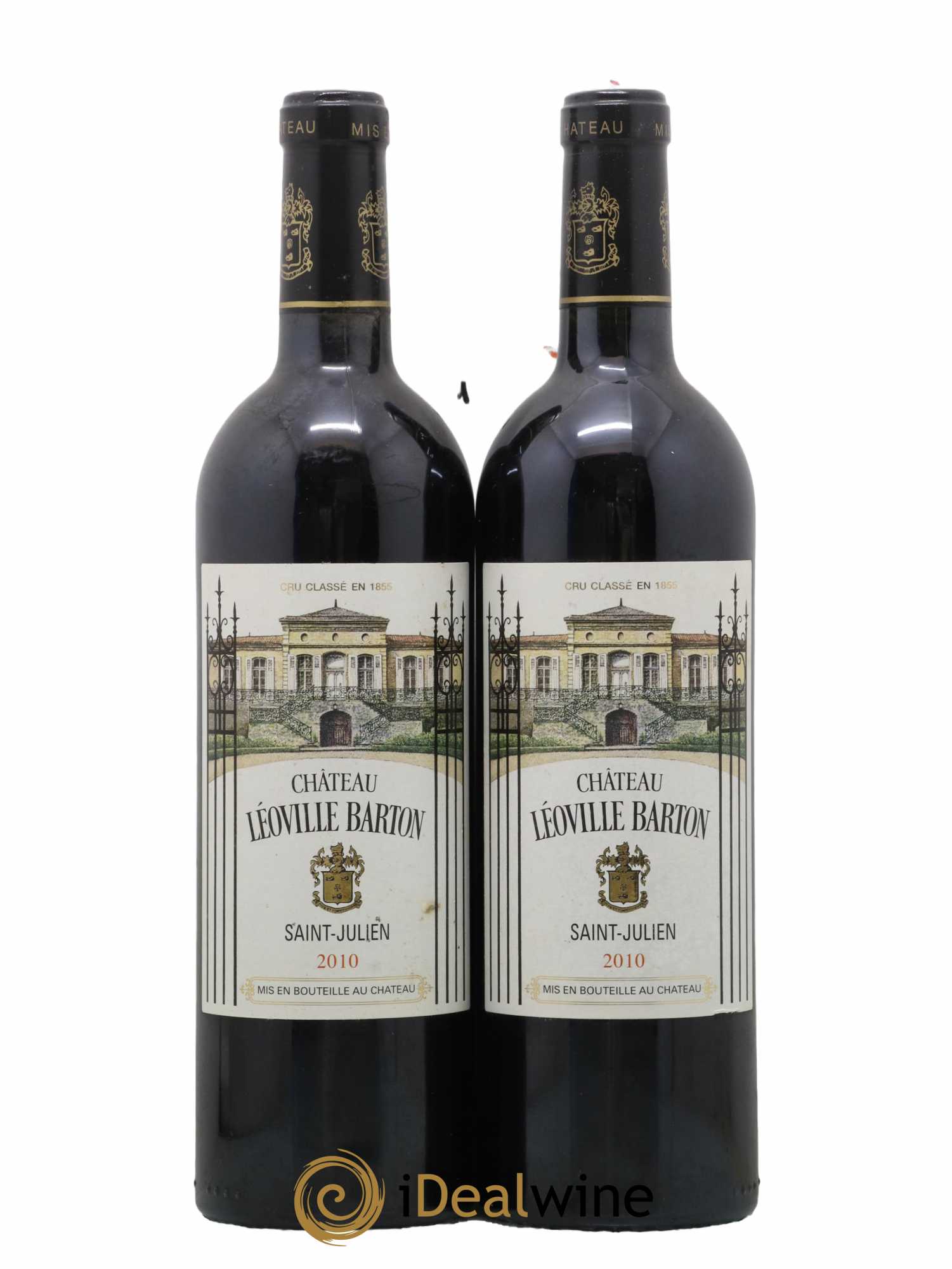 Château Léoville Barton 2ème Grand Cru Classé 2010 - Lot de 2 bouteilles - 0