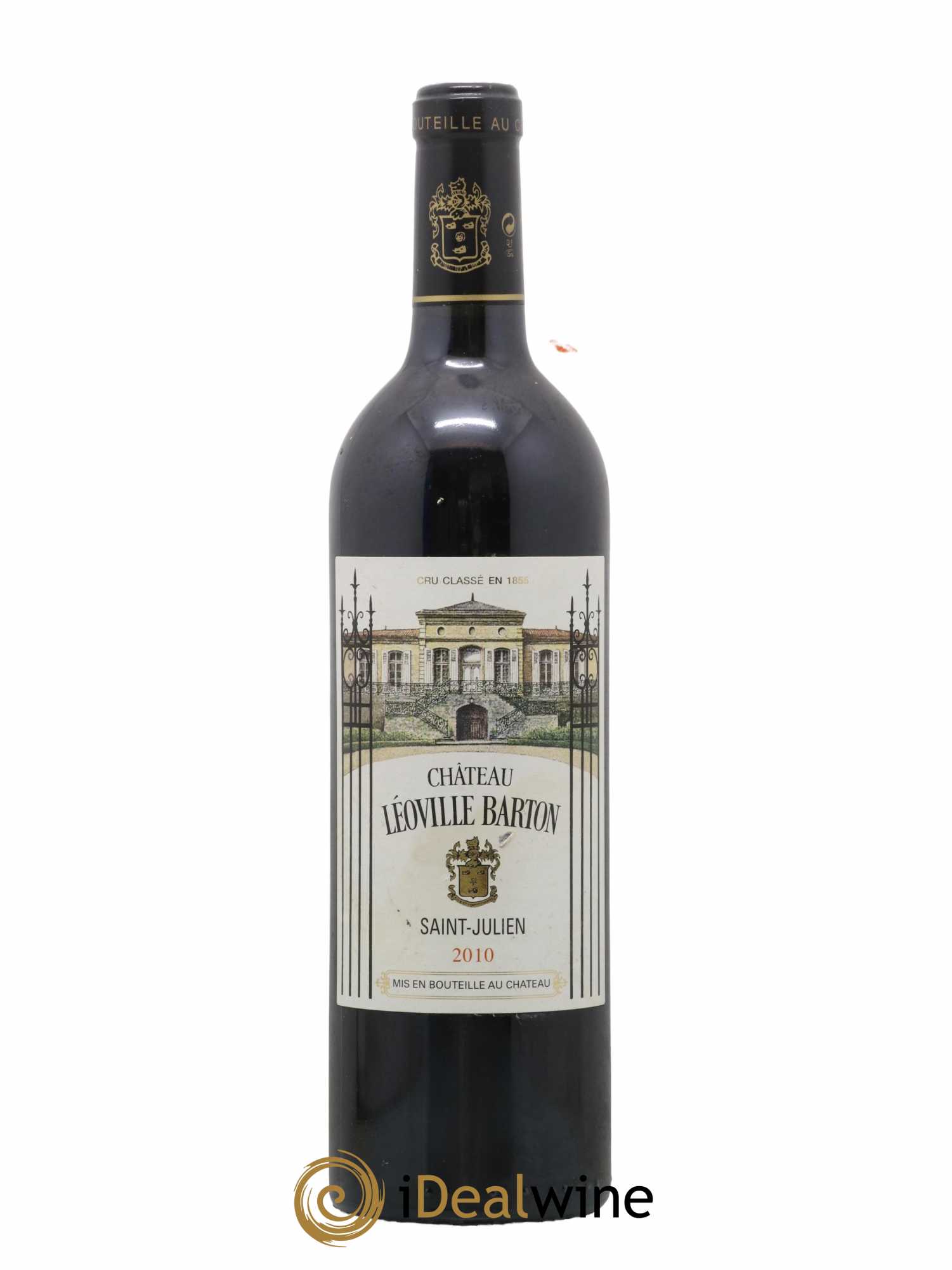Château Léoville Barton 2ème Grand Cru Classé 2010 - Lot de 1 bouteille - 0