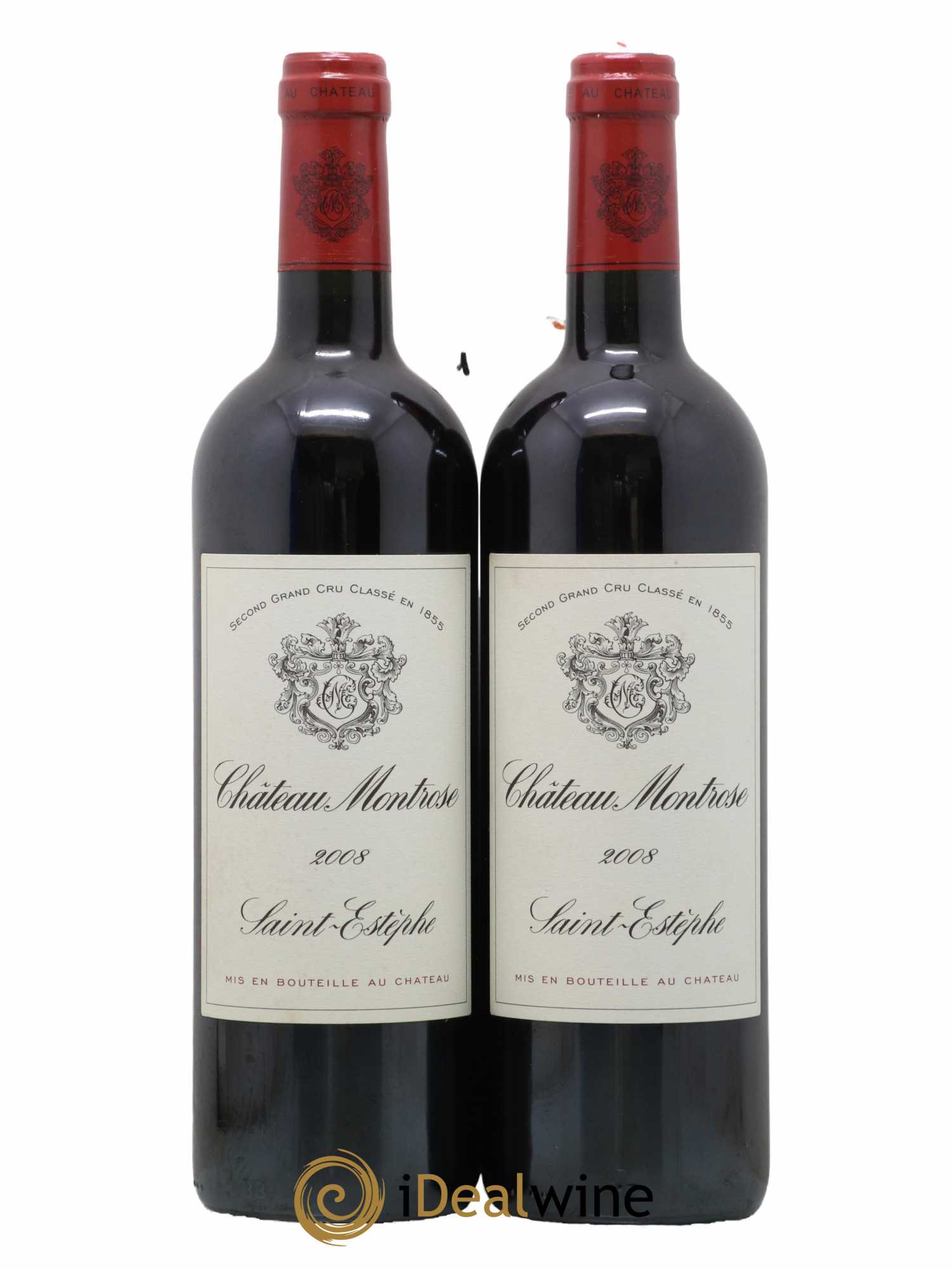 Château Montrose 2ème Grand Cru Classé 2008 - Lot de 2 bouteilles - 0