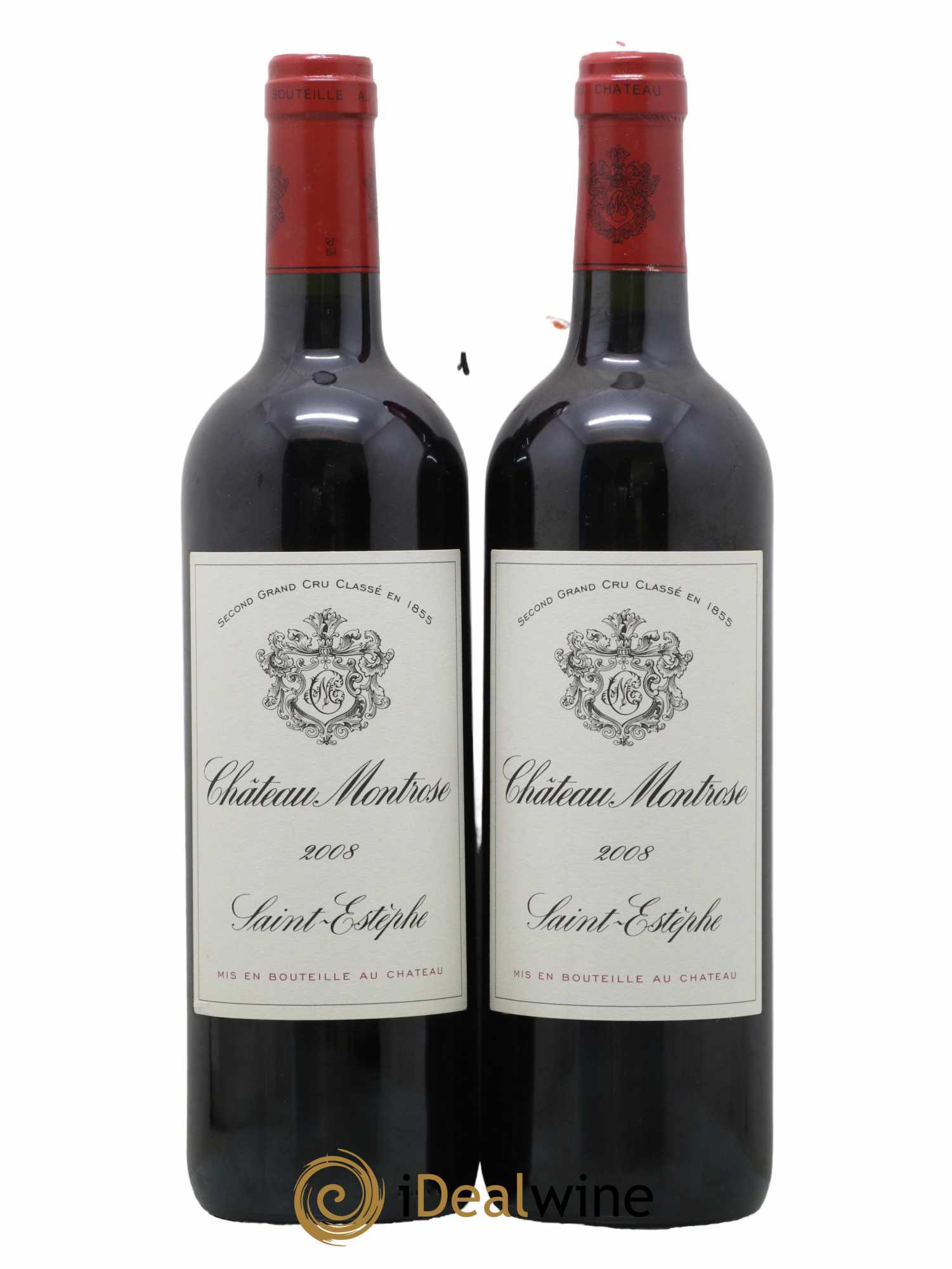 Château Montrose 2ème Grand Cru Classé 2008 - Lot de 2 bouteilles - 0