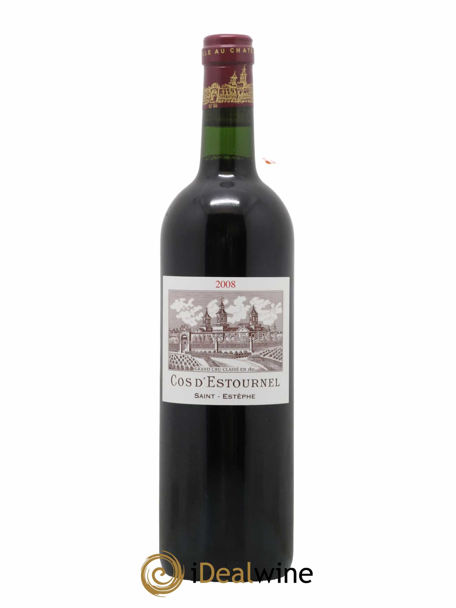 Cos d'Estournel 2ème Grand Cru Classé 2008 - Lot de 1 bouteille - 0