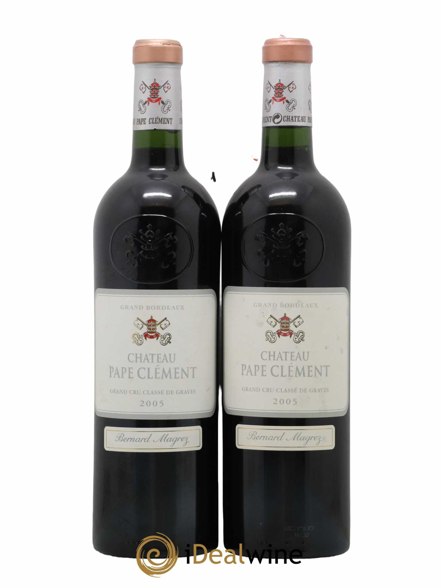 Château Pape Clément Cru Classé de Graves 2005 - Lot de 2 bouteilles - 0