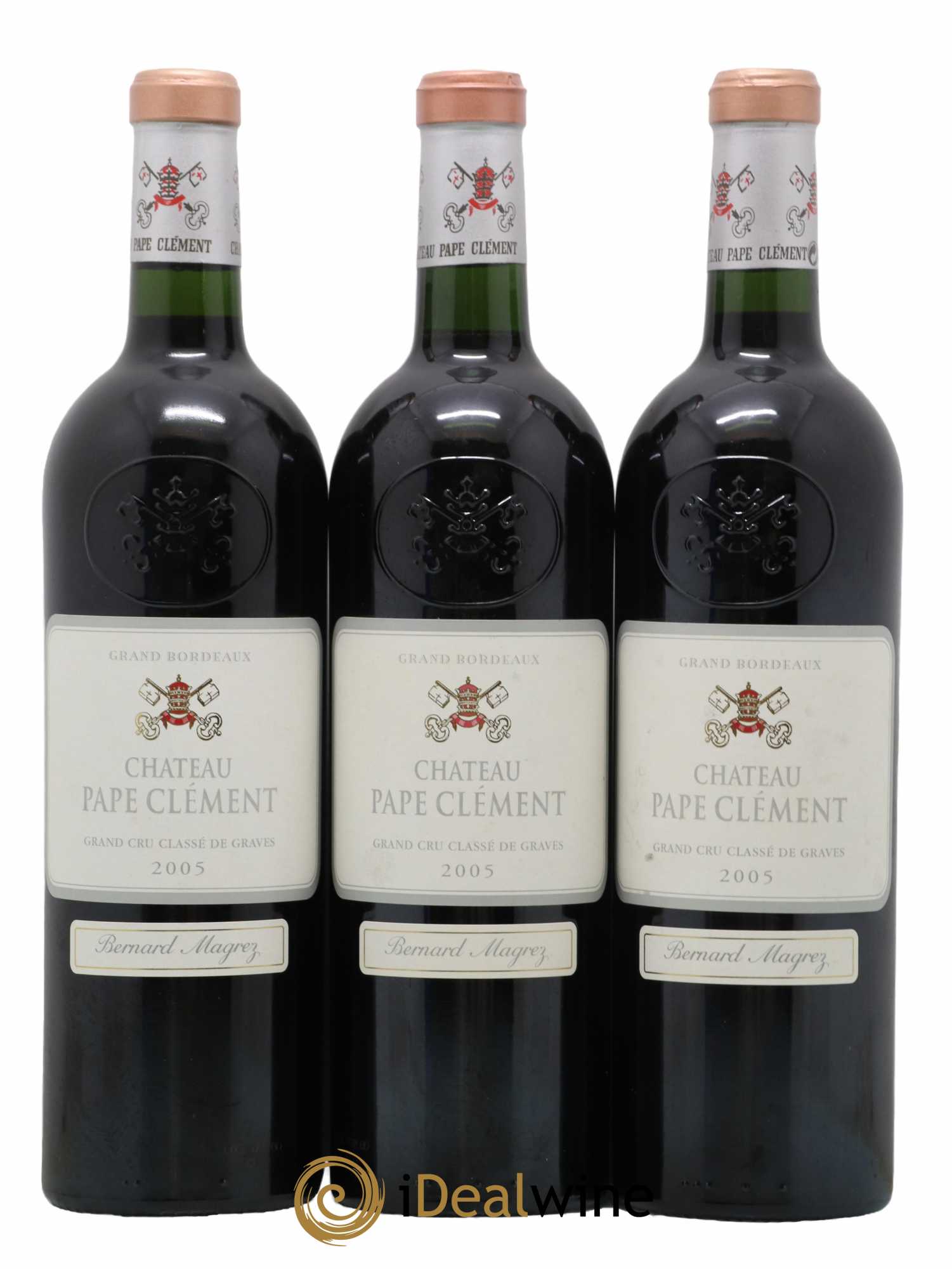 Château Pape Clément Cru Classé de Graves 2005 - Lot de 6 bouteilles - 1