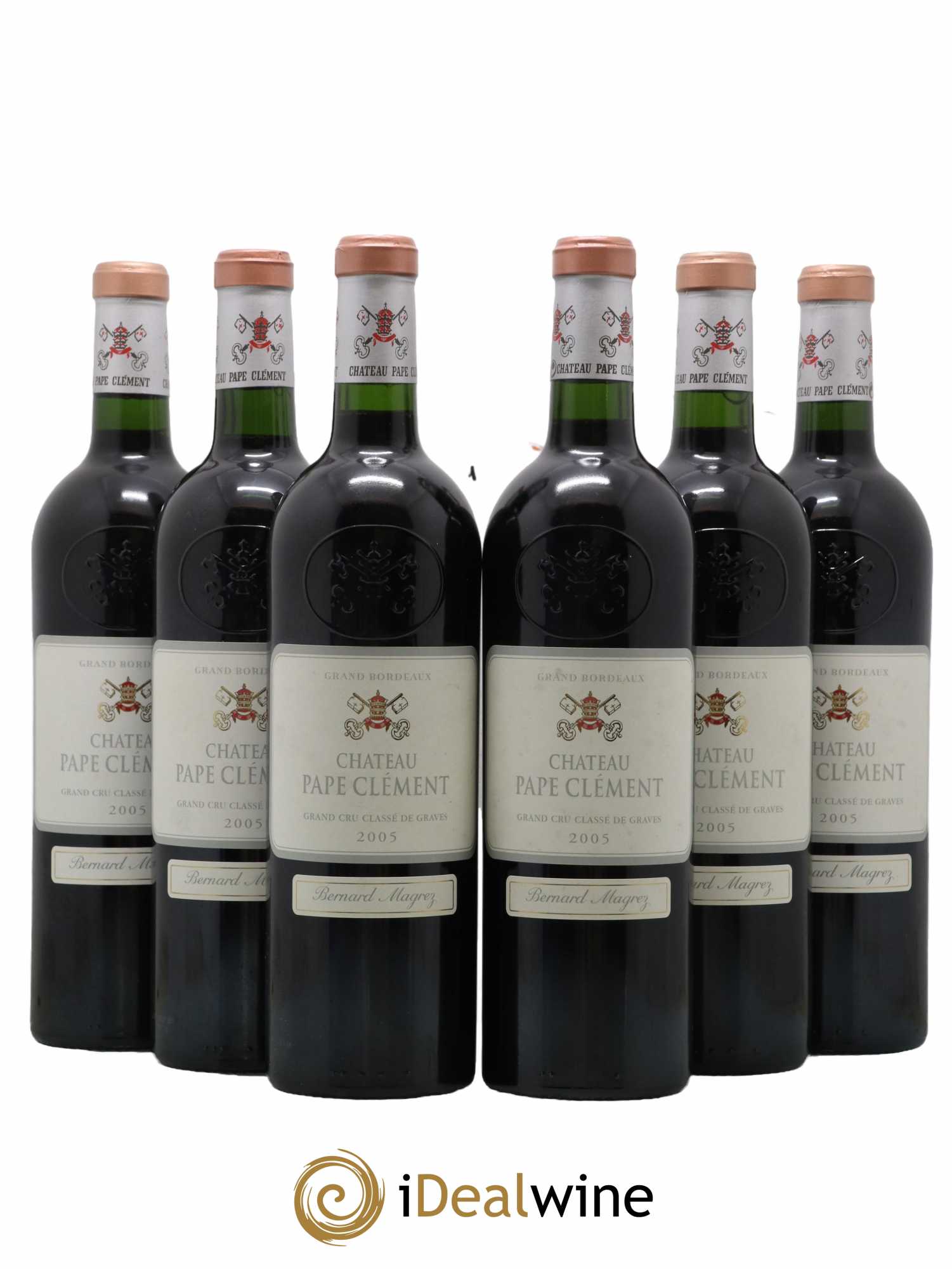 Château Pape Clément Cru Classé de Graves 2005 - Lot de 6 bouteilles - 0