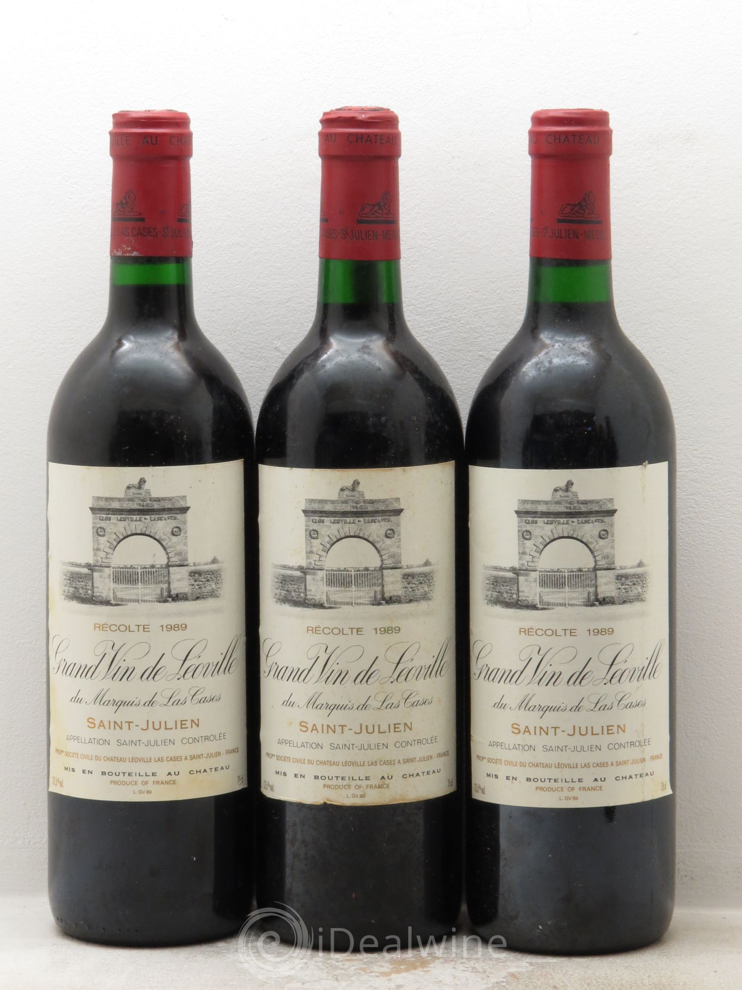 Château Léoville Las Cases 2ème Grand Cru Classé 1989 - Lot de 12 bouteilles - 2