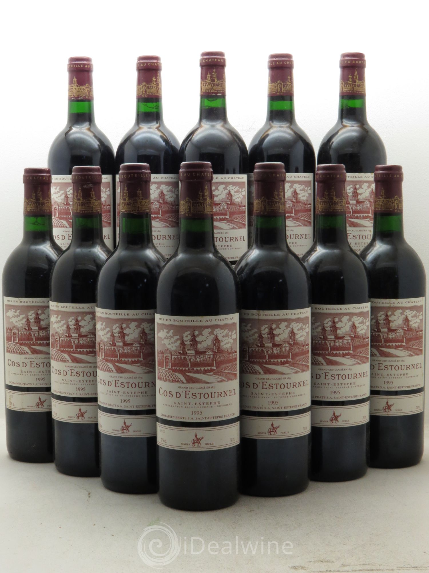 Cos d'Estournel 2ème Grand Cru Classé 1995 - Lot de 12 bouteilles - 0