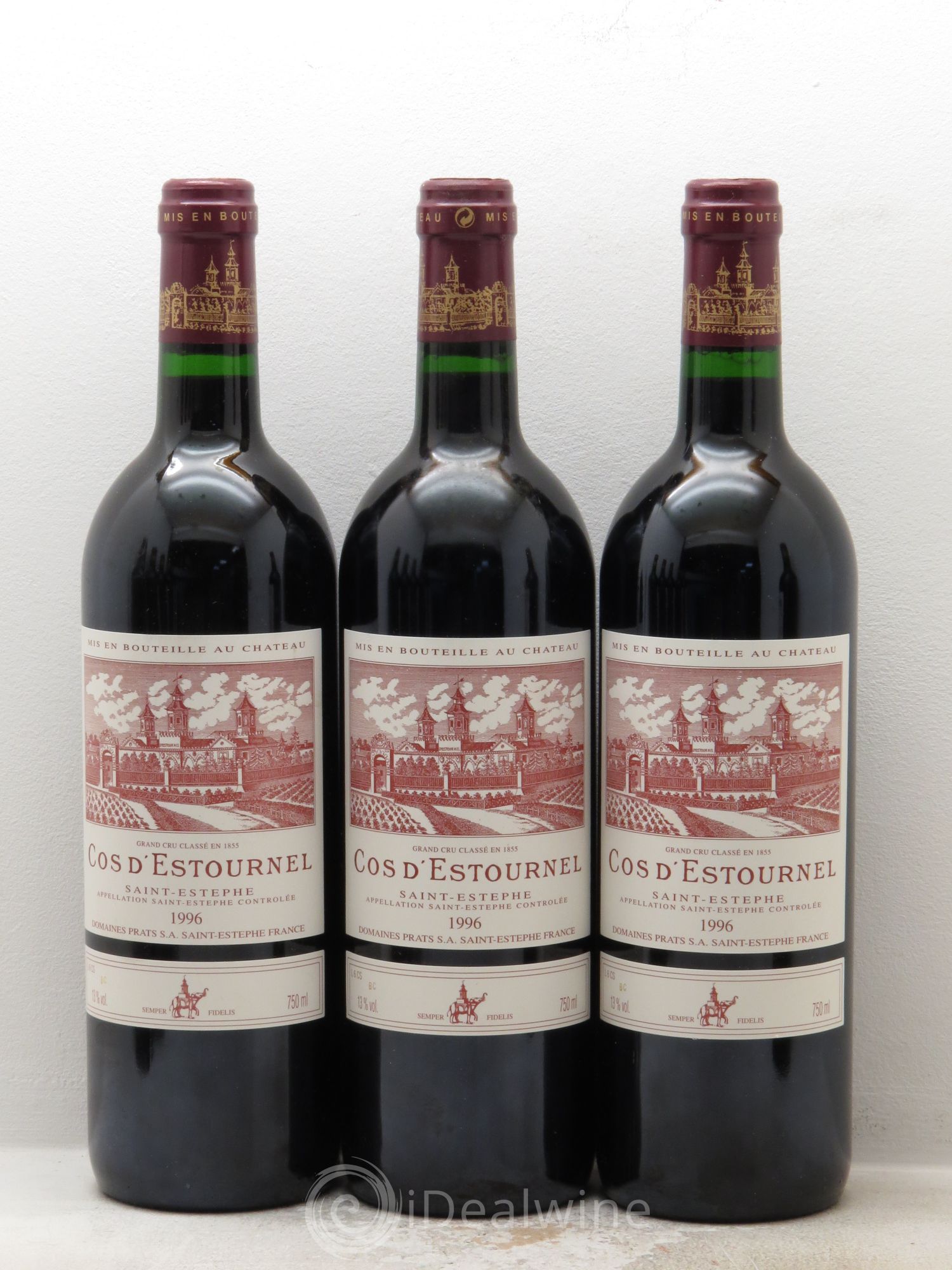 Cos d'Estournel 2ème Grand Cru Classé 1996 - Lot de 12 bouteilles - 2