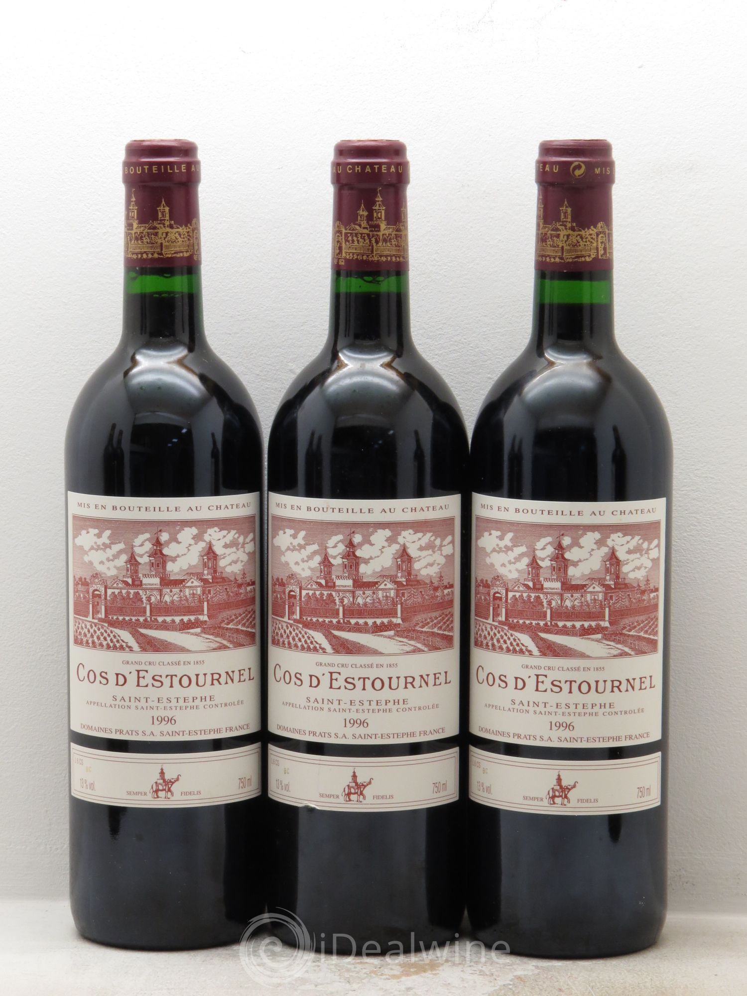 Cos d'Estournel 2ème Grand Cru Classé 1996 - Lot de 12 bouteilles - 3
