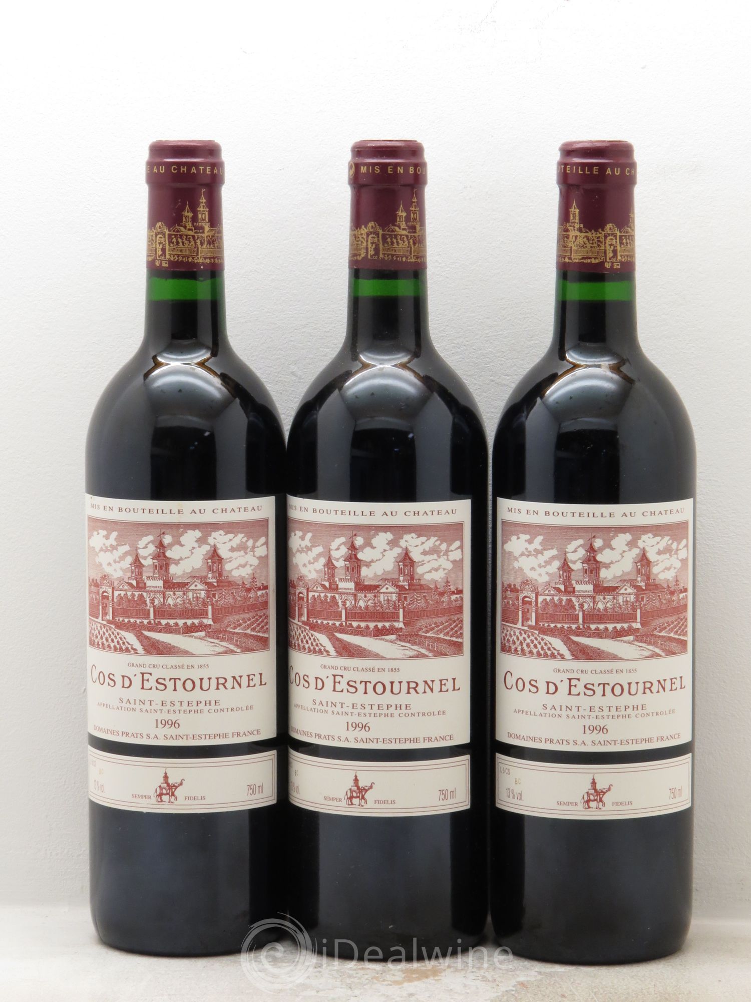 Cos d'Estournel 2ème Grand Cru Classé 1996 - Lot de 12 bouteilles - 4