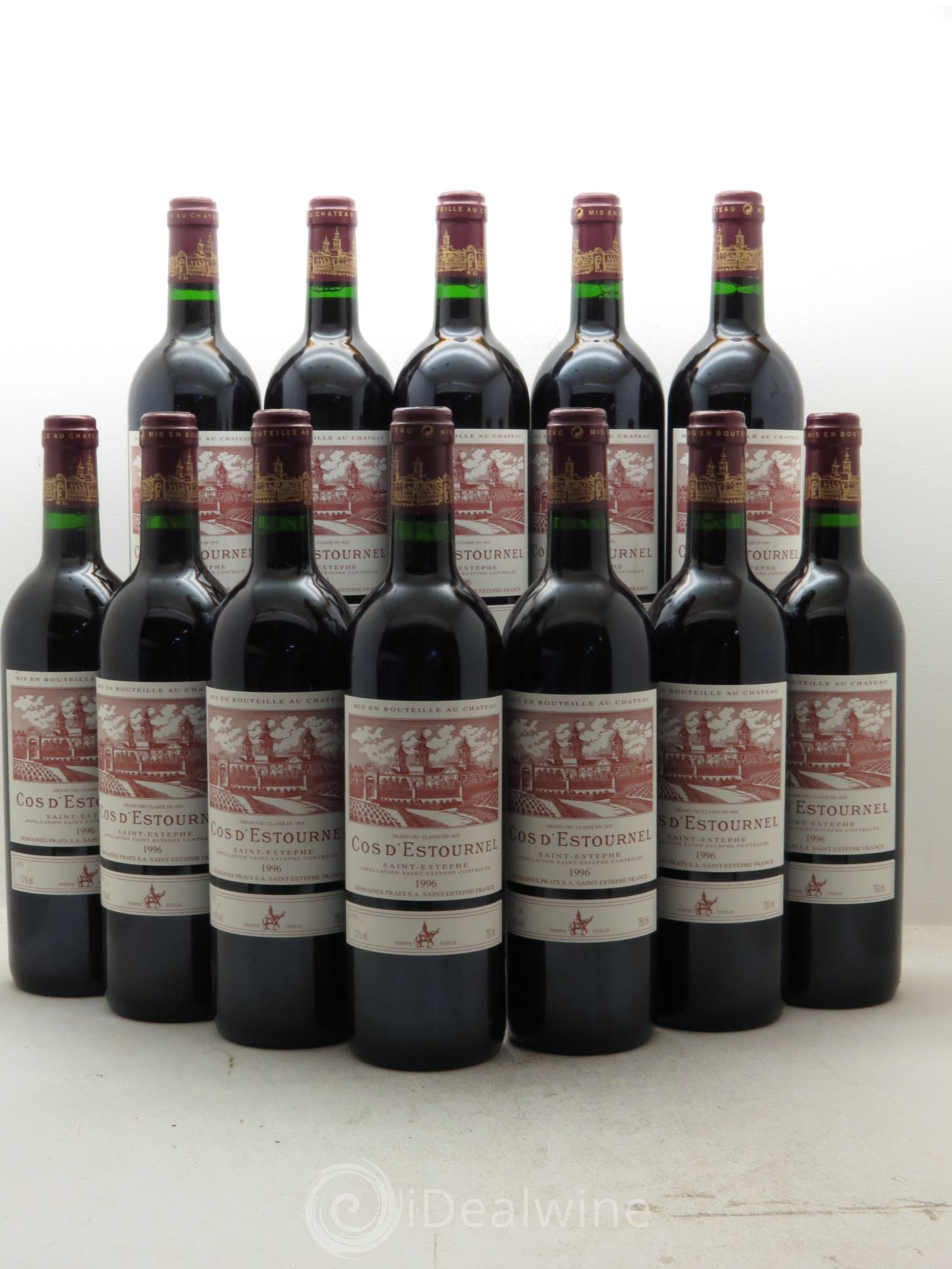 Cos d'Estournel 2ème Grand Cru Classé 1996 - Lot de 12 bouteilles - 0