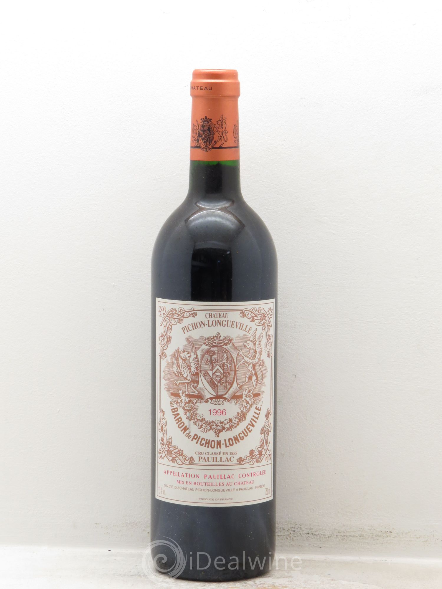 Pichon Longueville Baron 2ème Grand Cru Classé 1996 - Lot de 12 bouteilles - 0