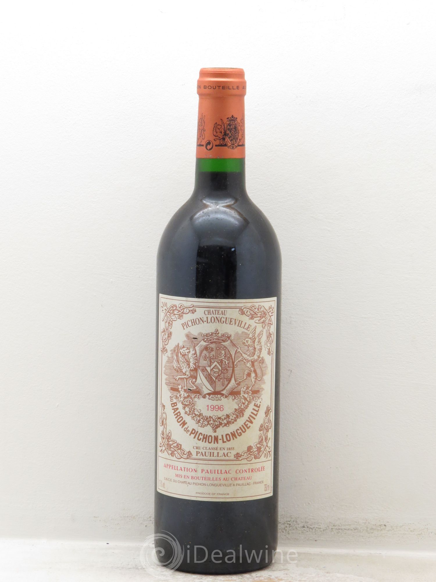 Pichon Longueville Baron 2ème Grand Cru Classé 1996 - Lot de 12 bouteilles - 0