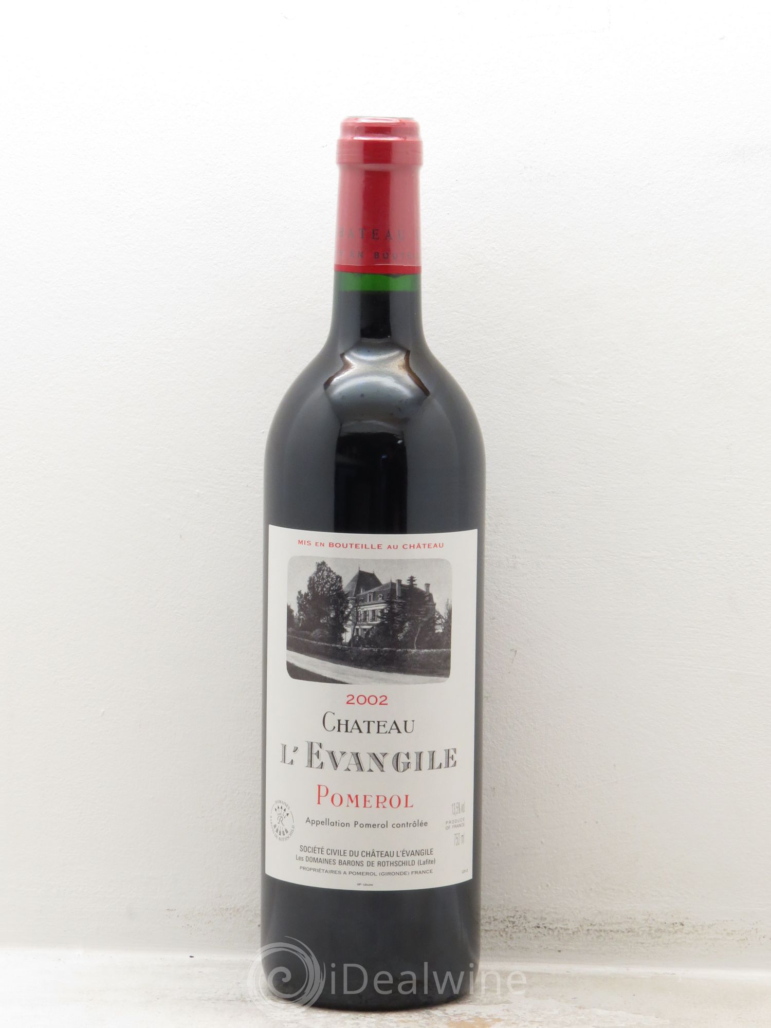 Château l' Évangile 2002 - Lot de 12 bouteilles - 0