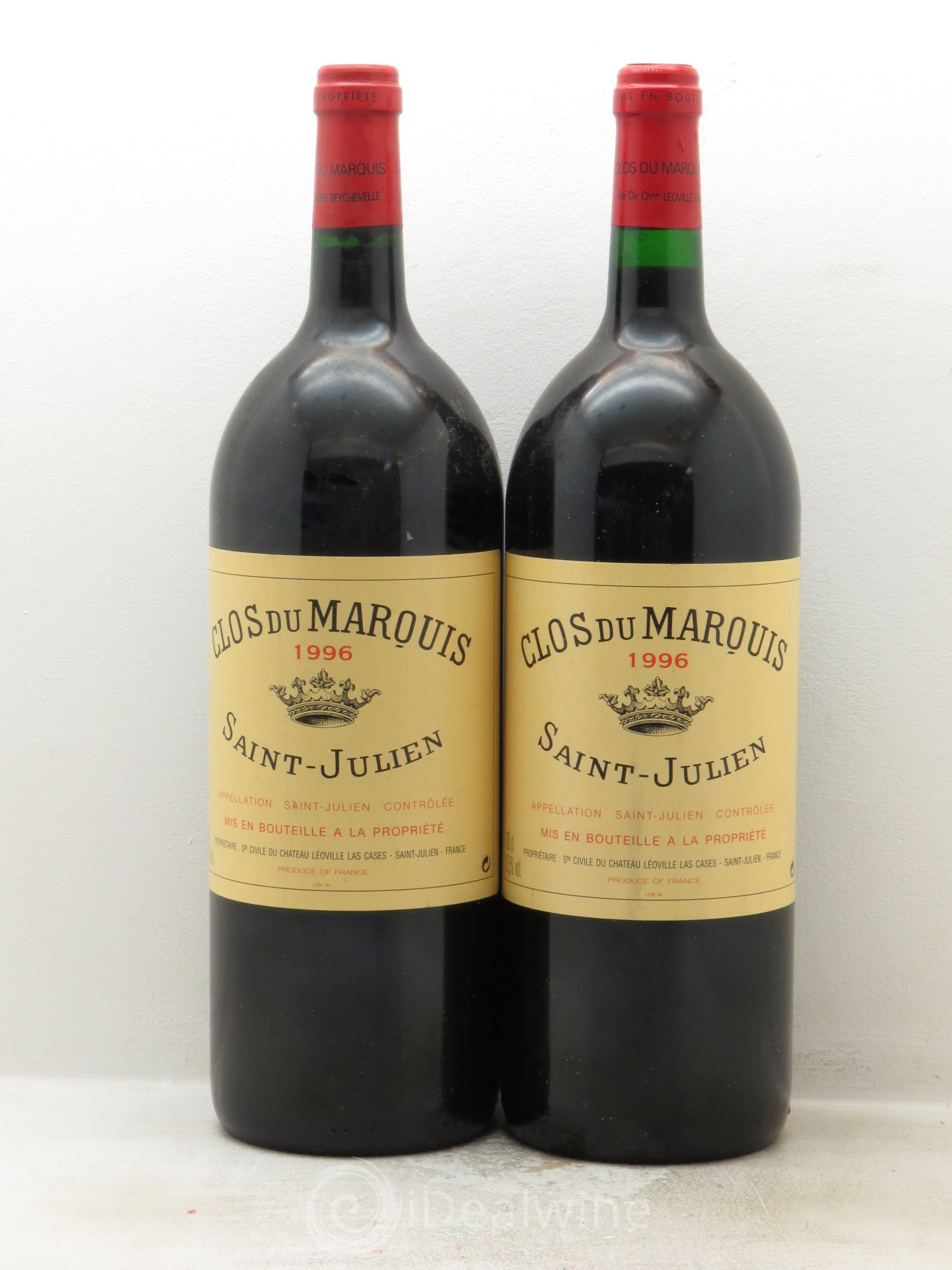 Clos du Marquis 1996 - Lot de 2 magnums - 0