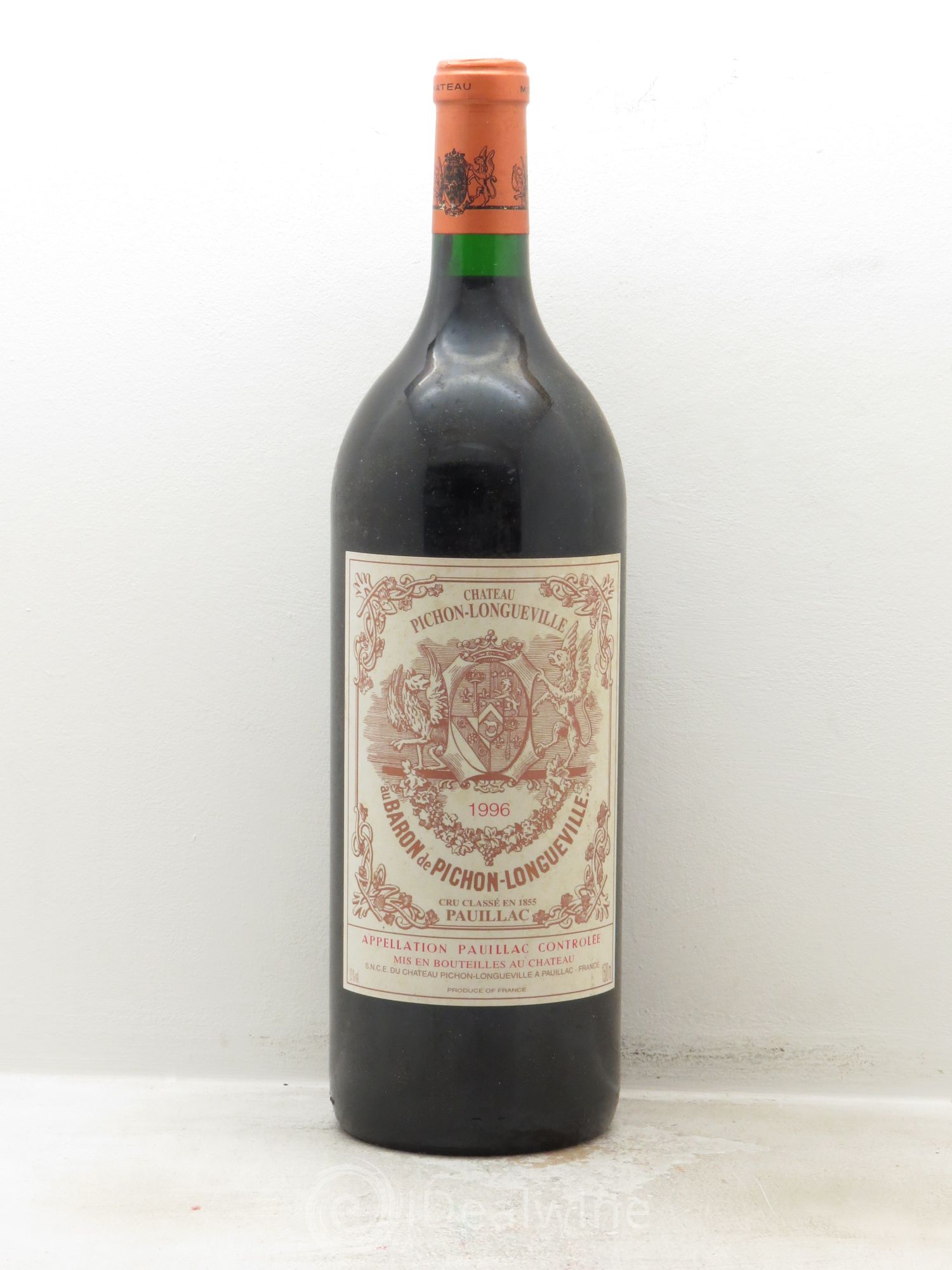 Pichon Longueville Baron 2ème Grand Cru Classé 1996 - Lot de 6 magnums - 0