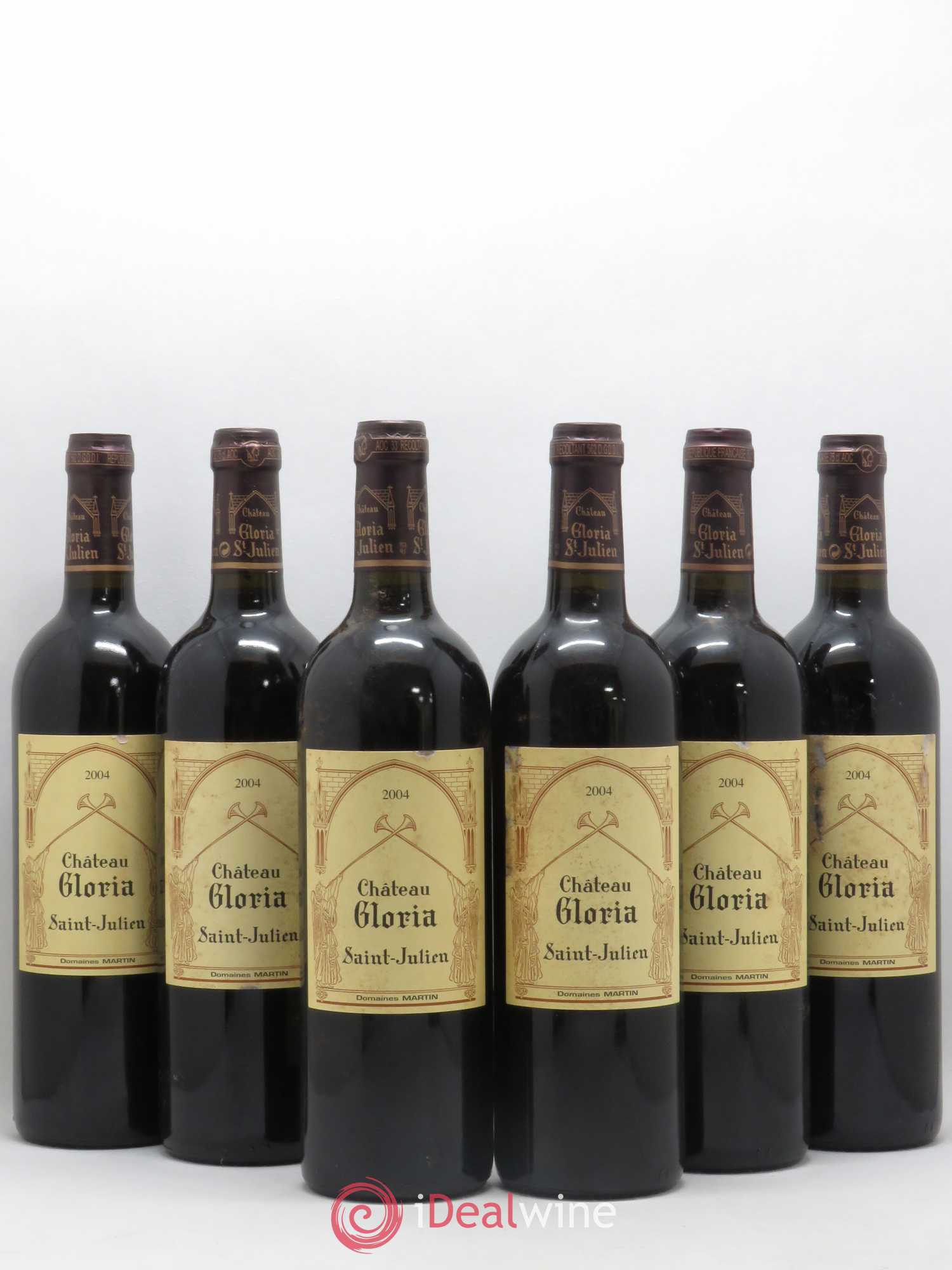 Château Gloria 2004 - Lot de 6 bouteilles - 0