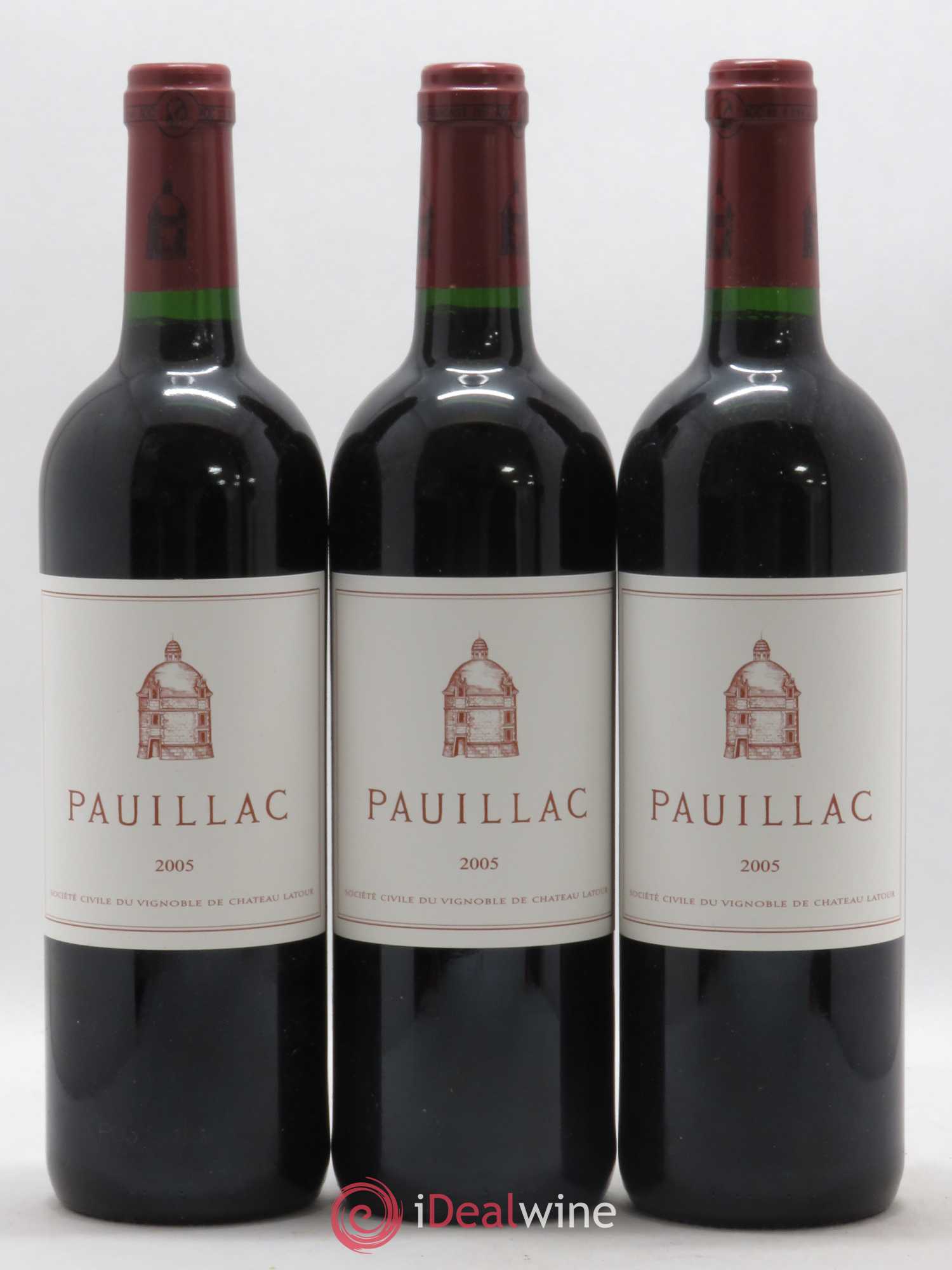 Pauillac de Château Latour 2005 - Lot de 12 bouteilles - 3