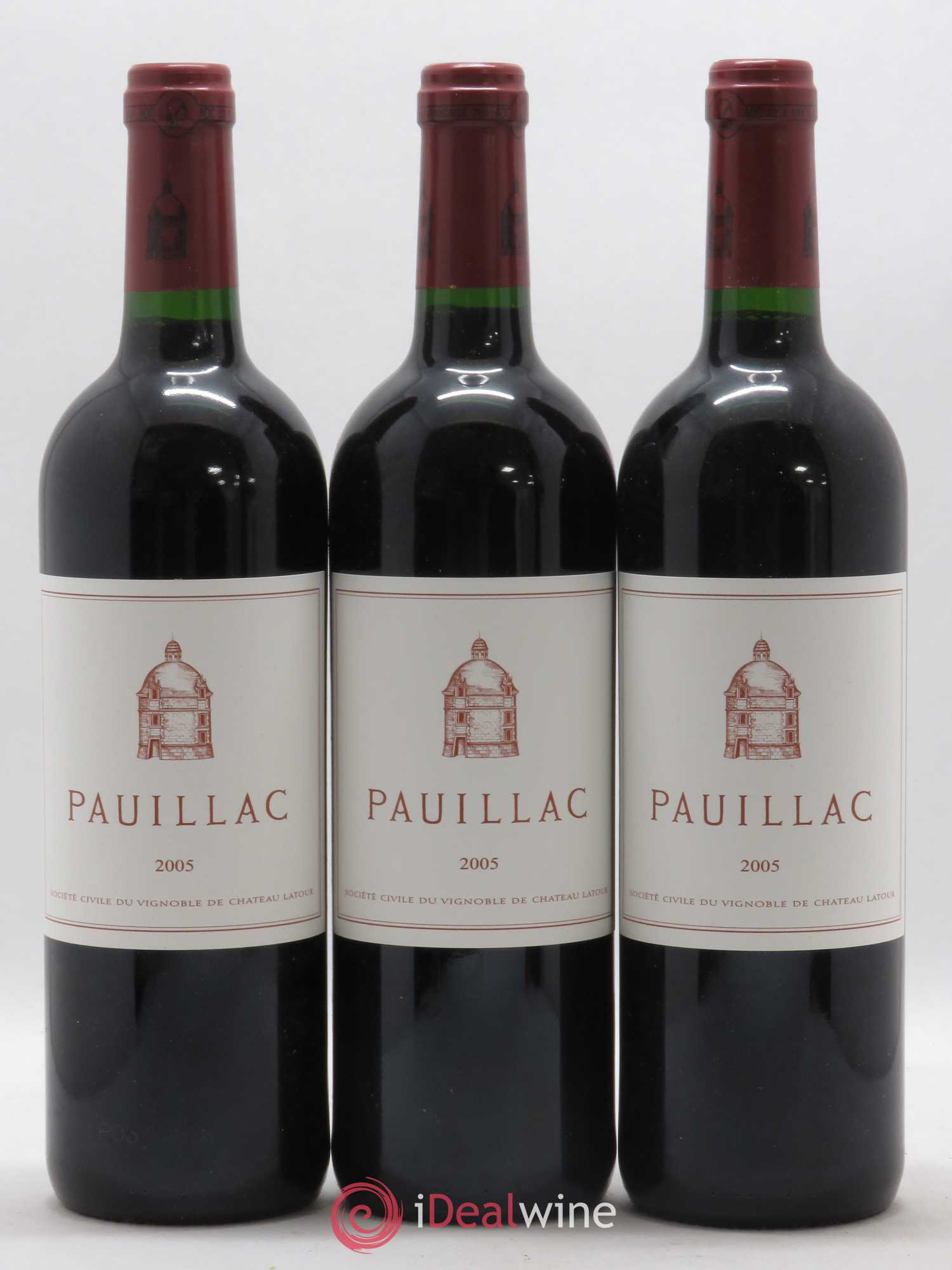 Pauillac de Château Latour 2005 - Lot de 12 bouteilles - 4