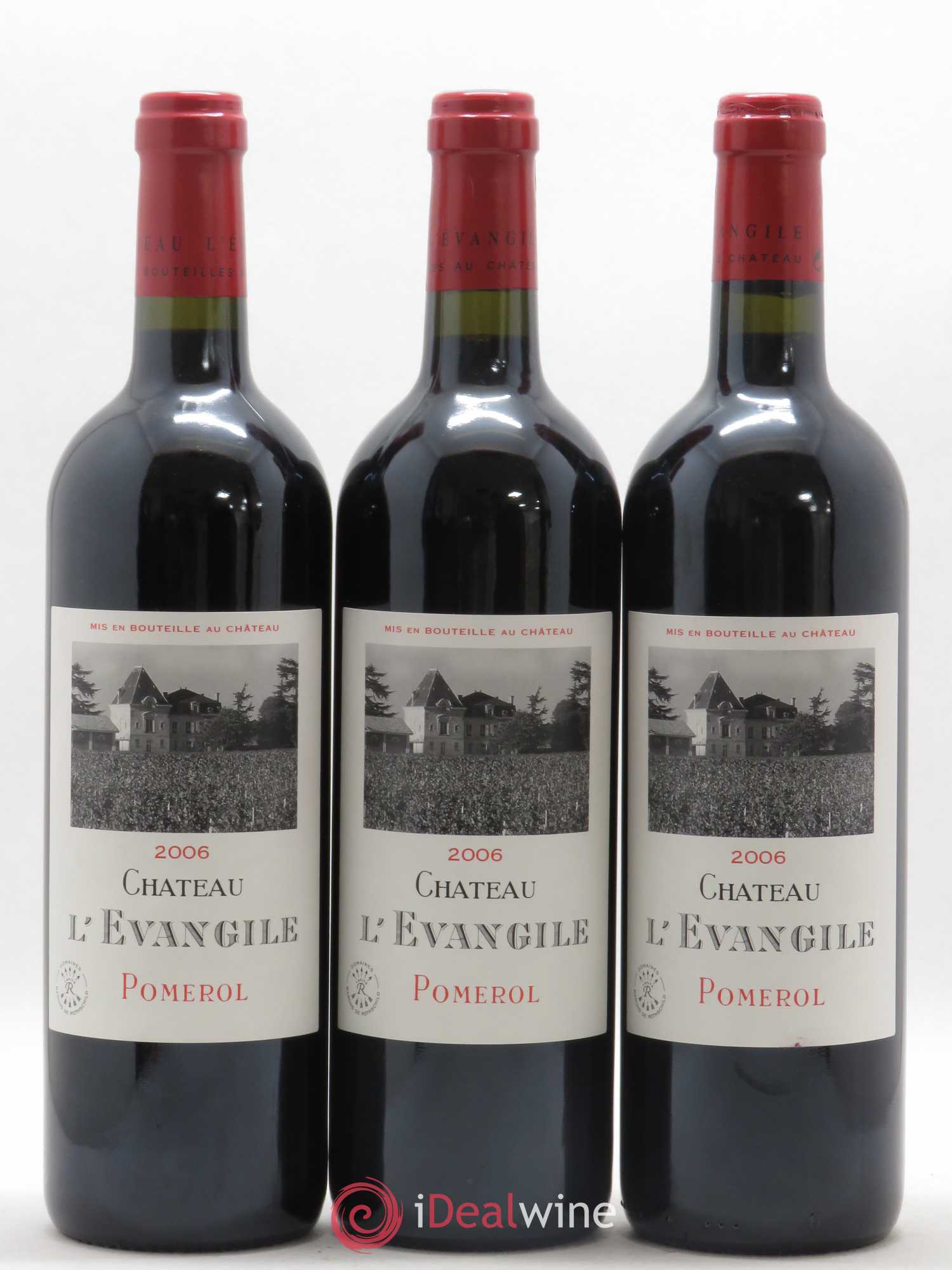 Château l' Évangile 2006 - Lot de 12 bouteilles - 1