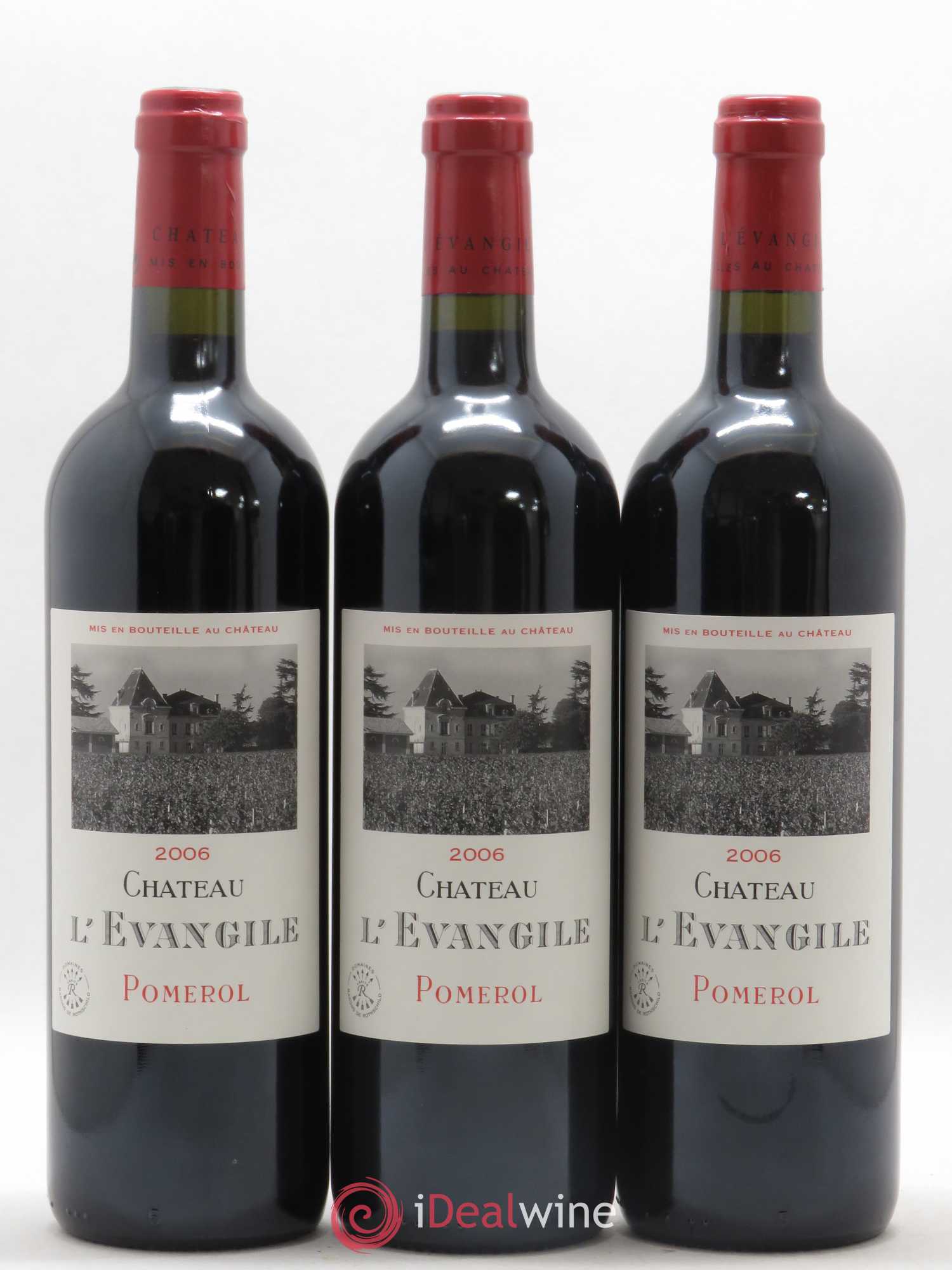 Château l' Évangile 2006 - Lot de 12 bouteilles - 2