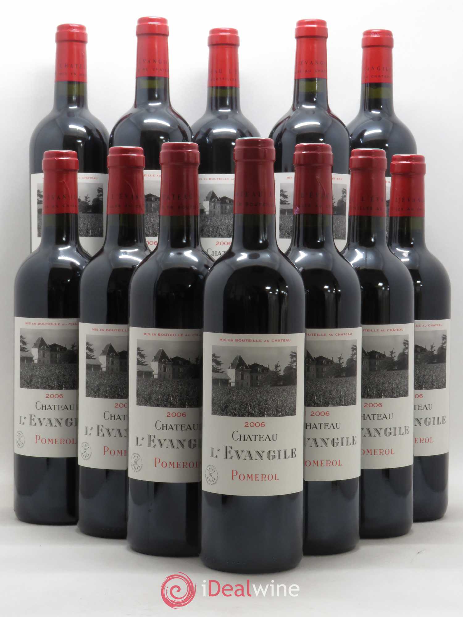 Château l' Évangile 2006 - Lot de 12 bouteilles - 0