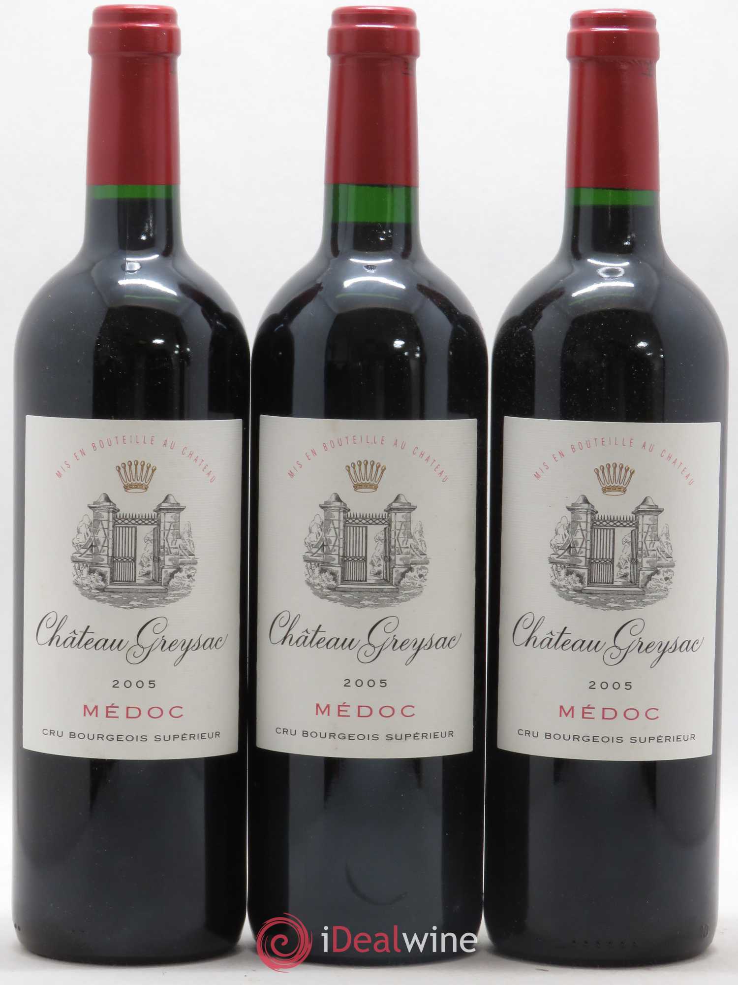Château Greysac Cru Bourgeois 2005 - Lot de 12 bouteilles - 1