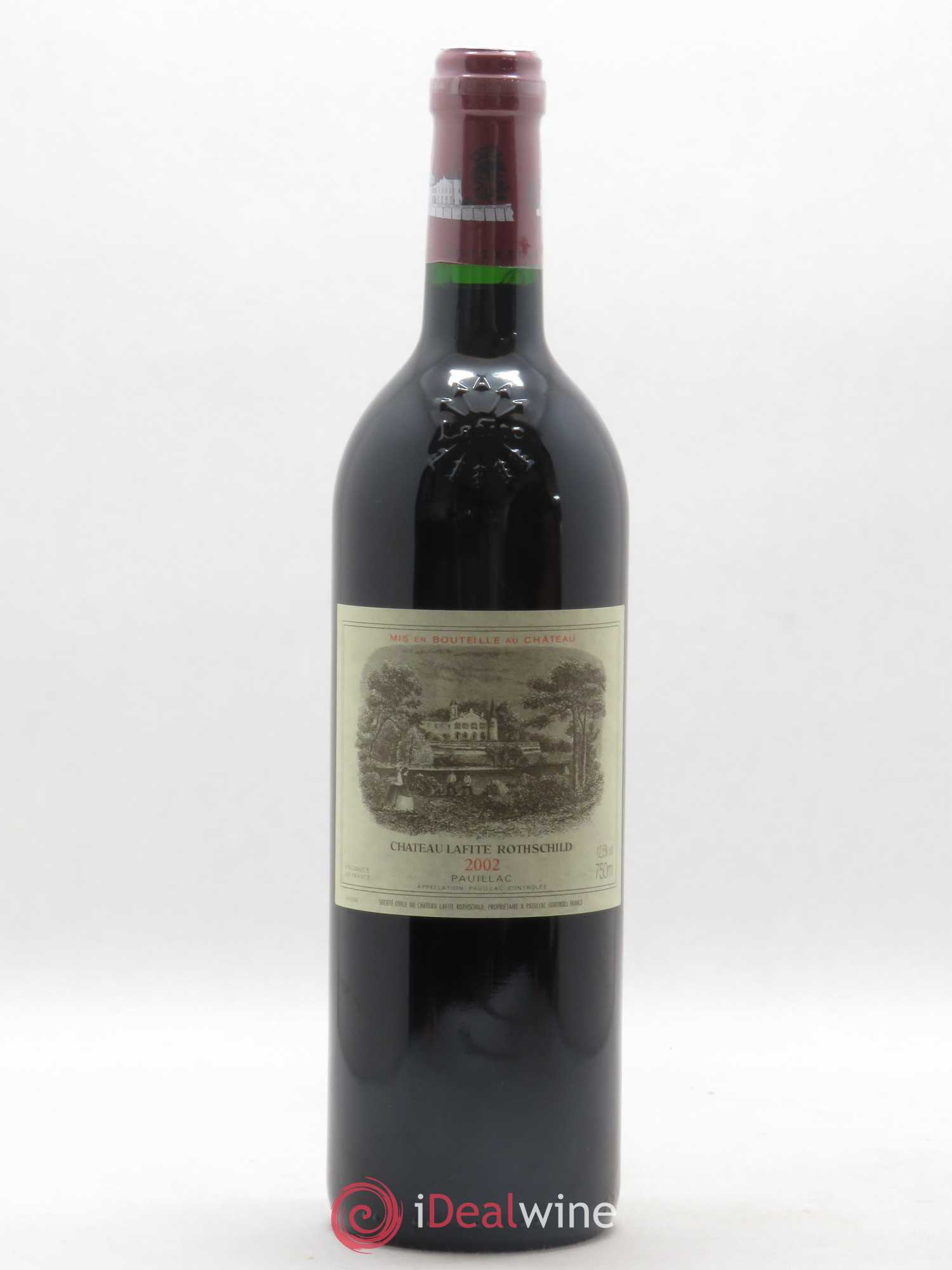 Château Lafite Rothschild 1er Grand Cru Classé 2002 - Lot de 1 bouteille - 0