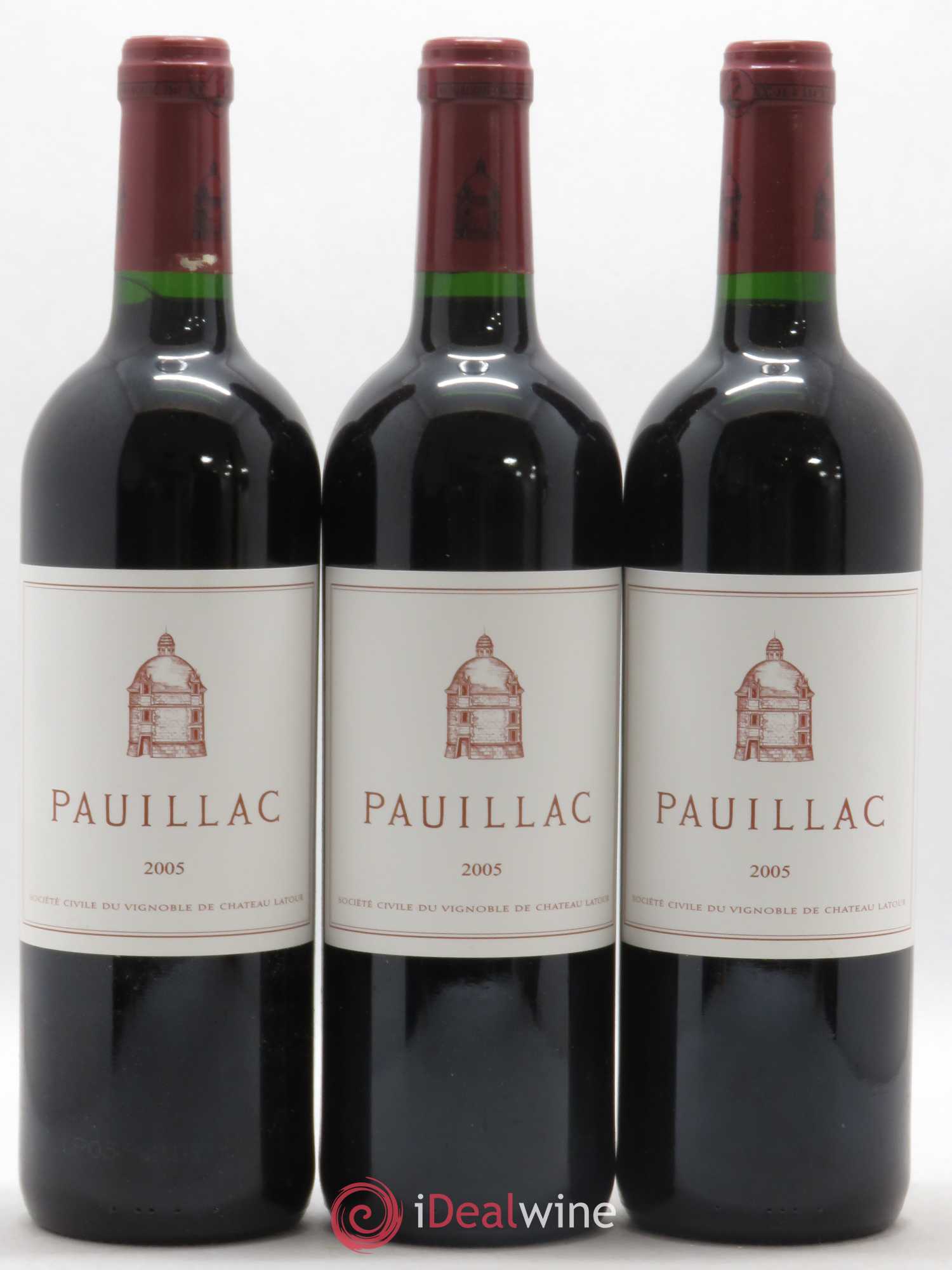 Pauillac de Château Latour 2005 - Lot de 12 bouteilles - 3
