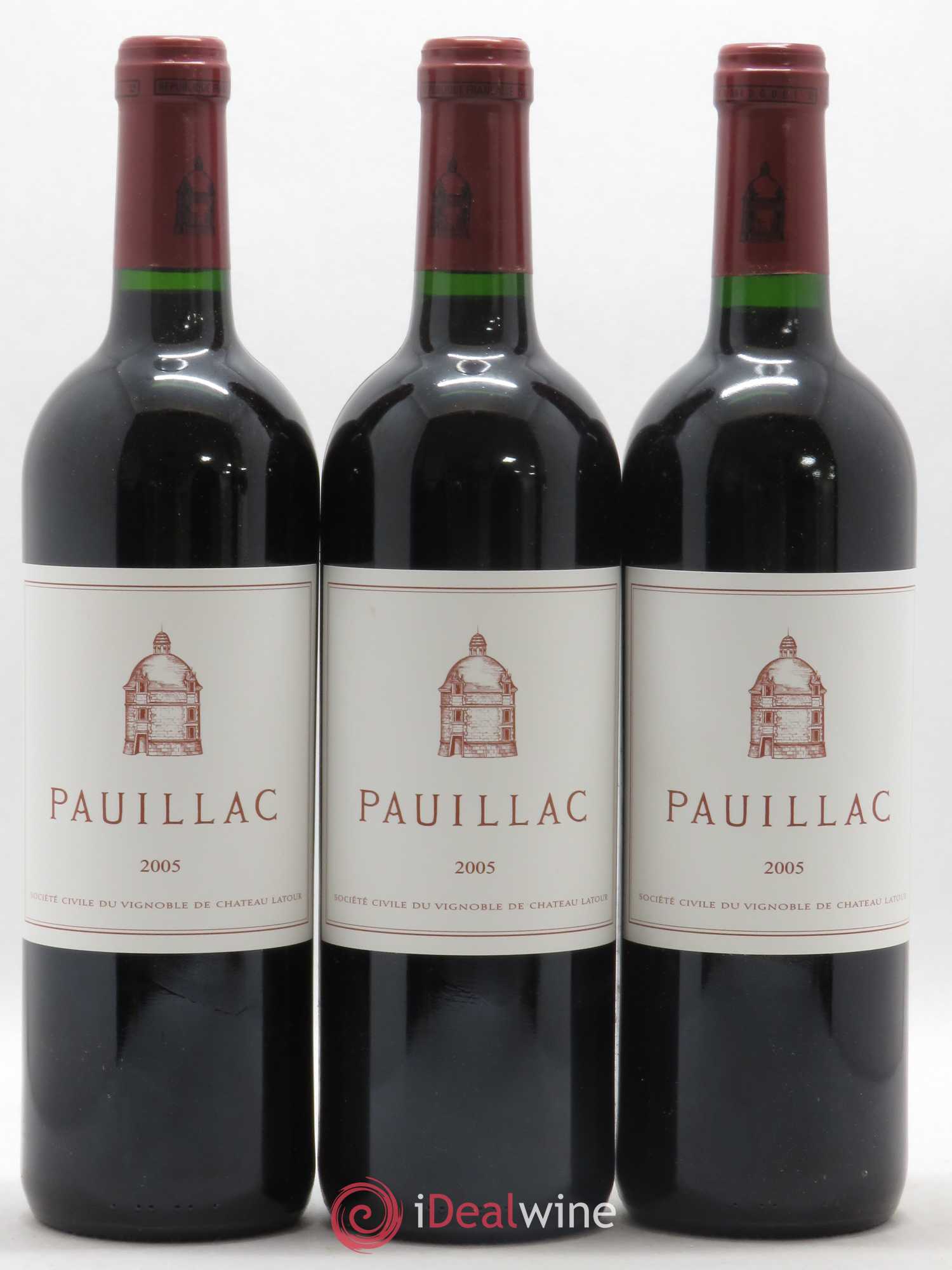 Pauillac de Château Latour 2005 - Lot de 12 bouteilles - 4