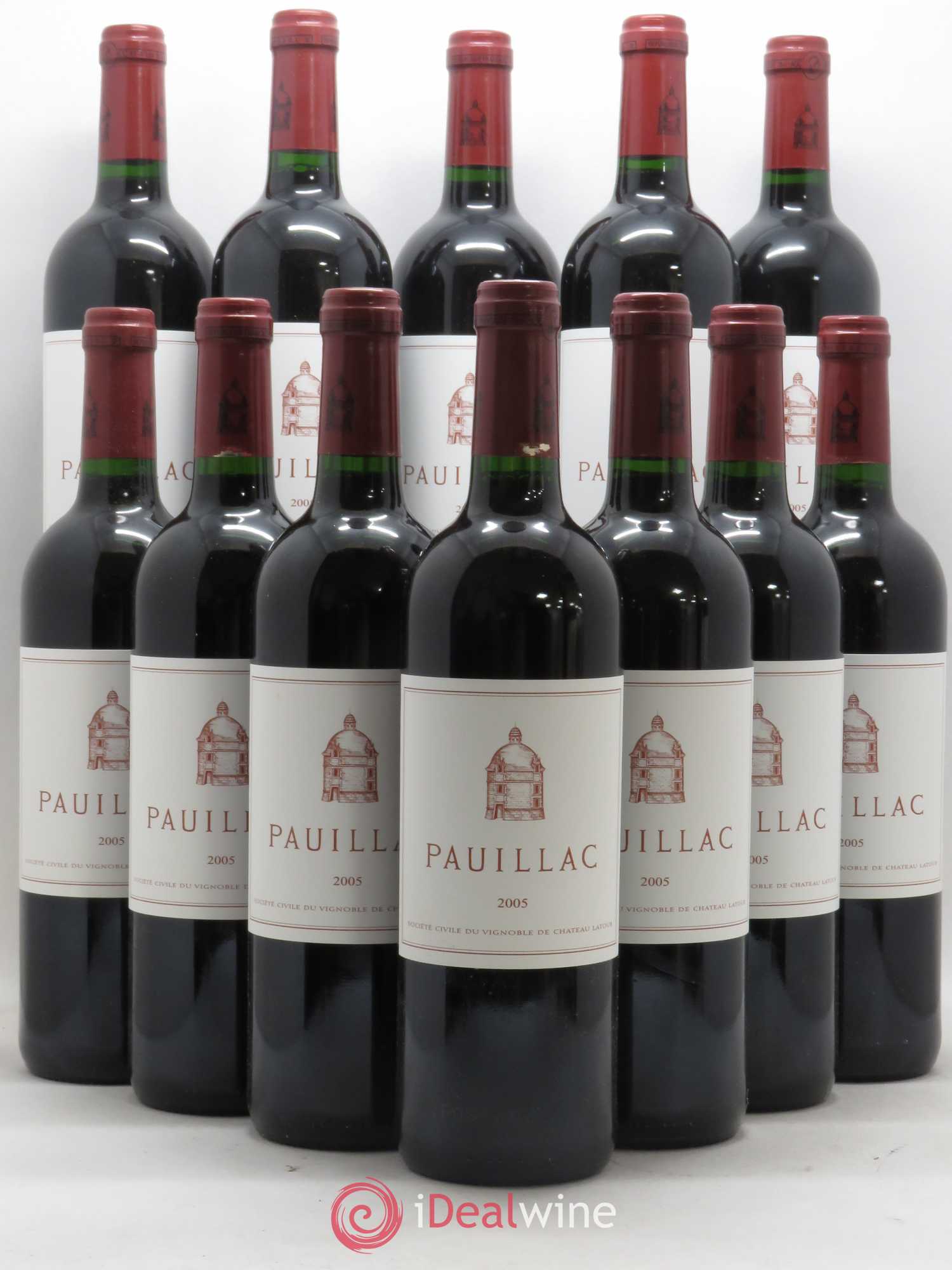 Pauillac de Château Latour 2005 - Lot de 12 bouteilles - 0