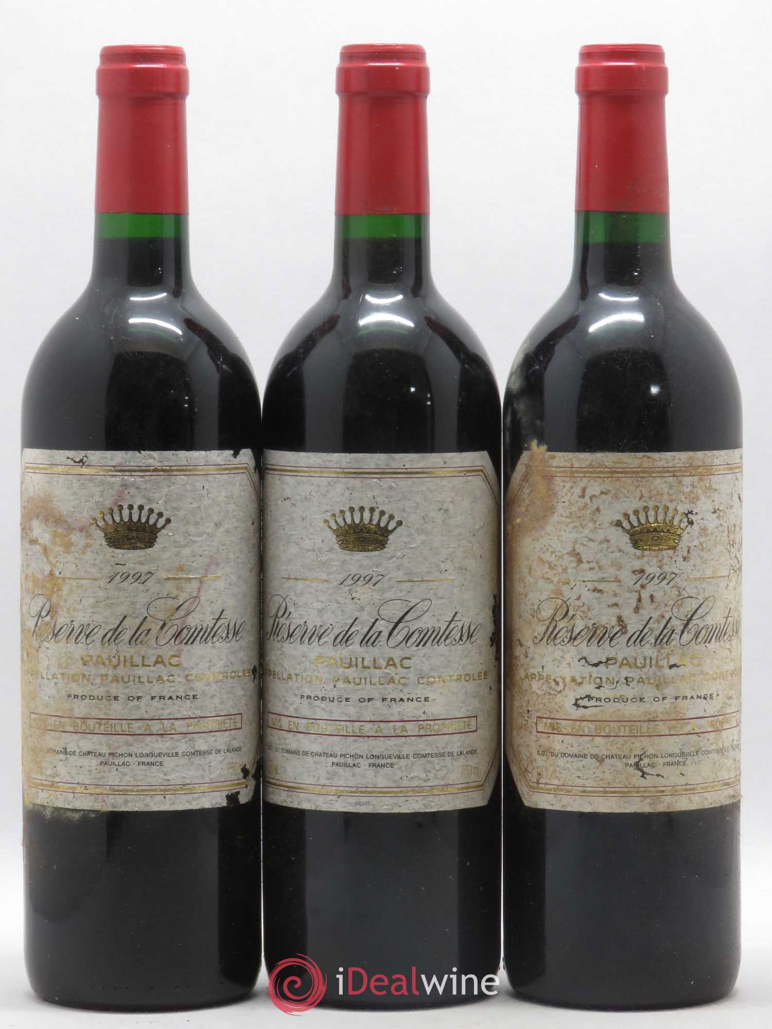 Réserve de la Comtesse Second Vin 1997 - Lot de 12 bouteilles - 4