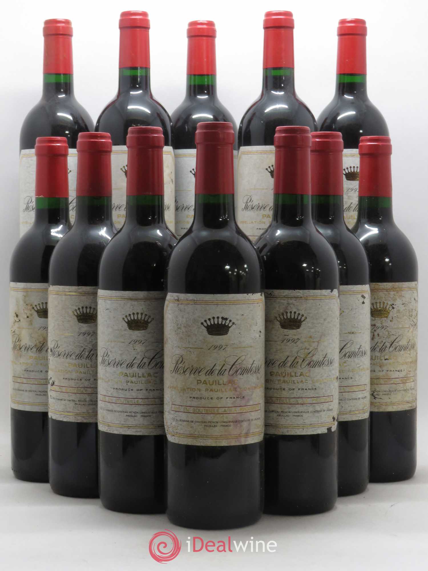 Réserve de la Comtesse Second Vin 1997 - Lot de 12 bouteilles - 0