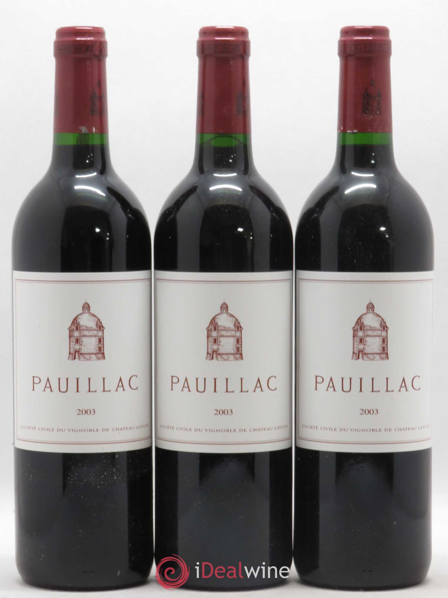 Pauillac de Château Latour 2003 - Lot of 12 bottles - 3