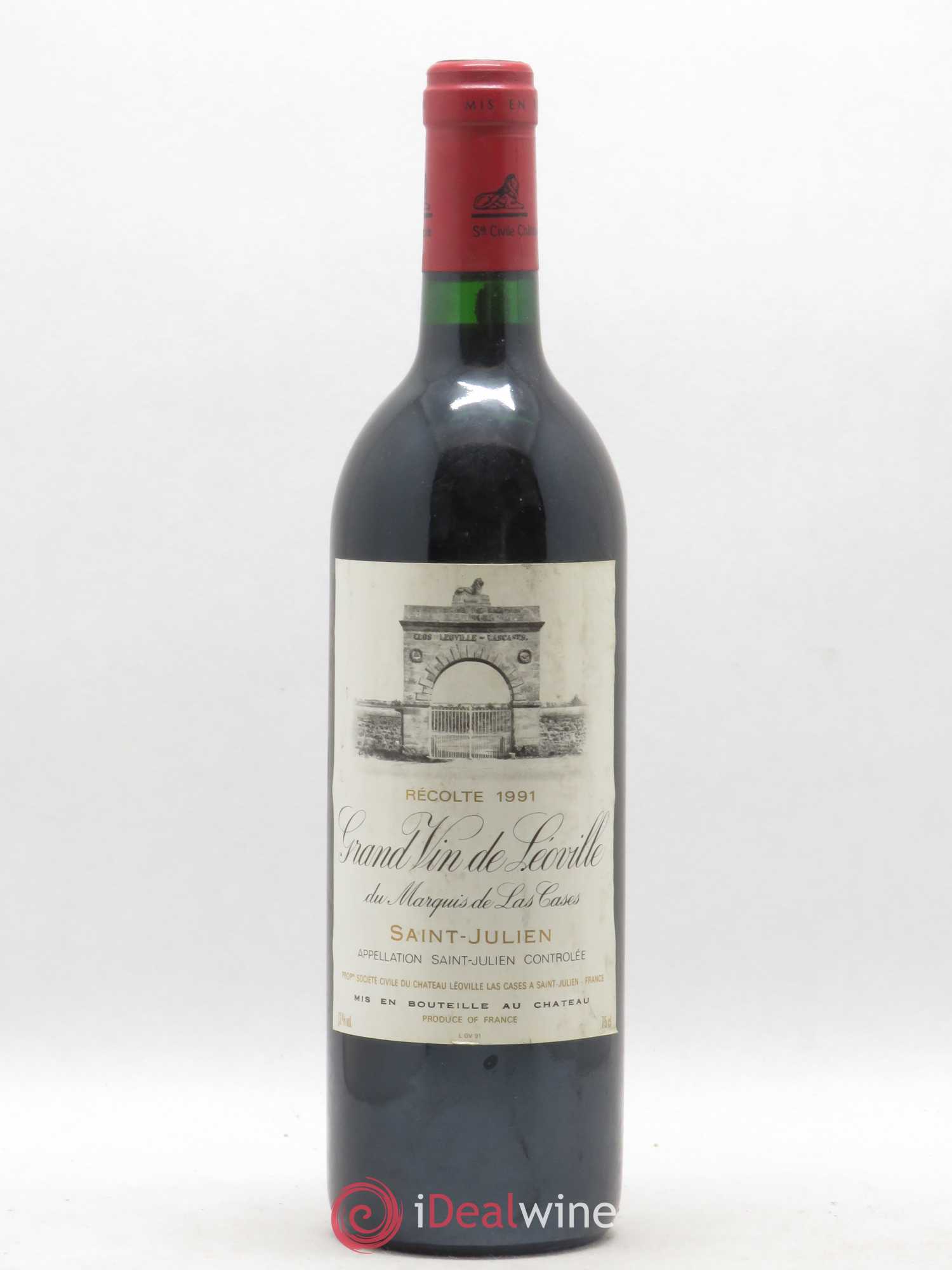 Château Léoville Las Cases 2ème Grand Cru Classé 1991 - Lot de 1 bouteille - 0