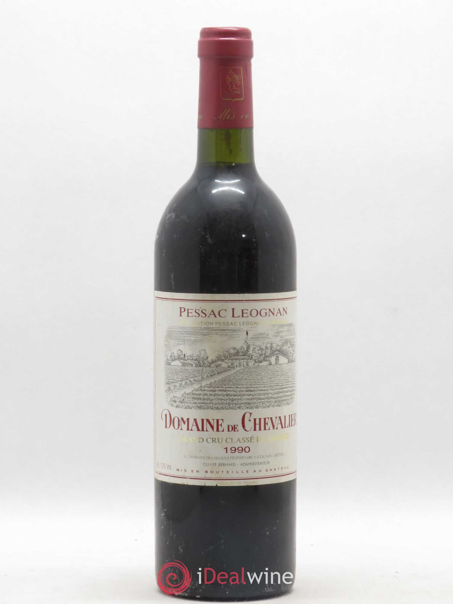 Domaine de Chevalier Cru Classé de Graves 1990 - Lot de 1 bouteille - 0