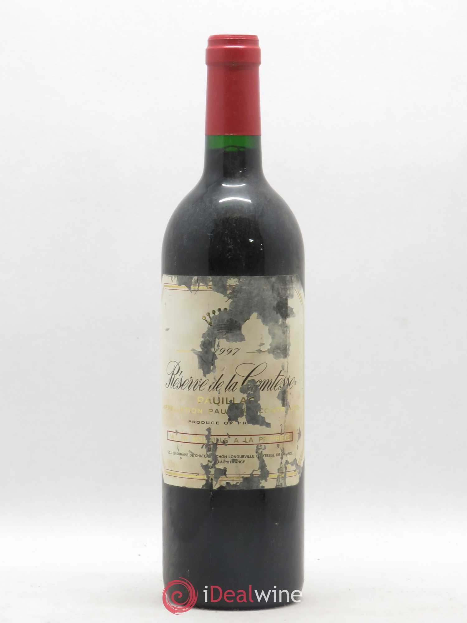 Réserve de la Comtesse Second Vin 1997 - Lot de 1 bouteille - 0
