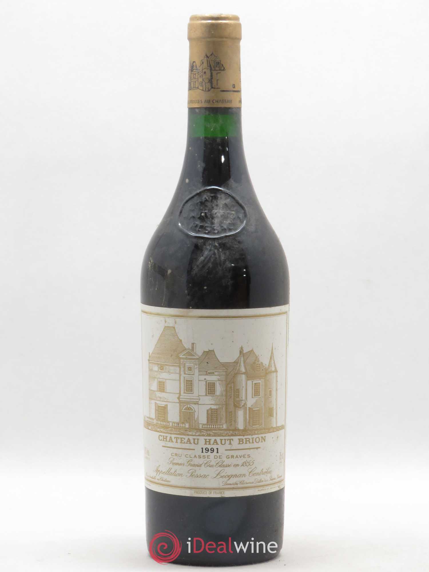 Château Haut Brion 1er Grand Cru Classé 1991 - Lot de 1 bouteille - 0