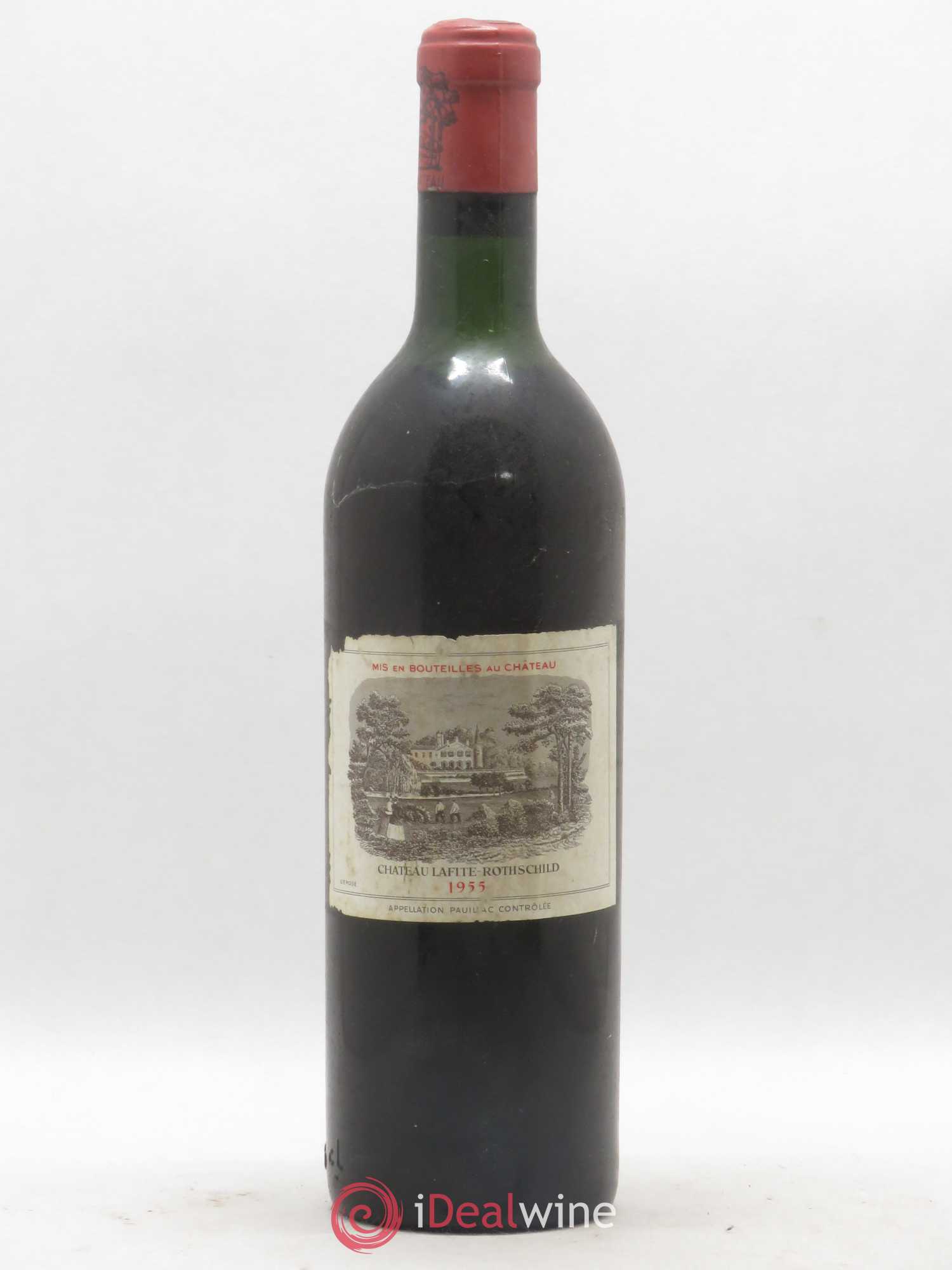 Château Lafite Rothschild 1er Grand Cru Classé 1955 - Lot de 1 bouteille - 0