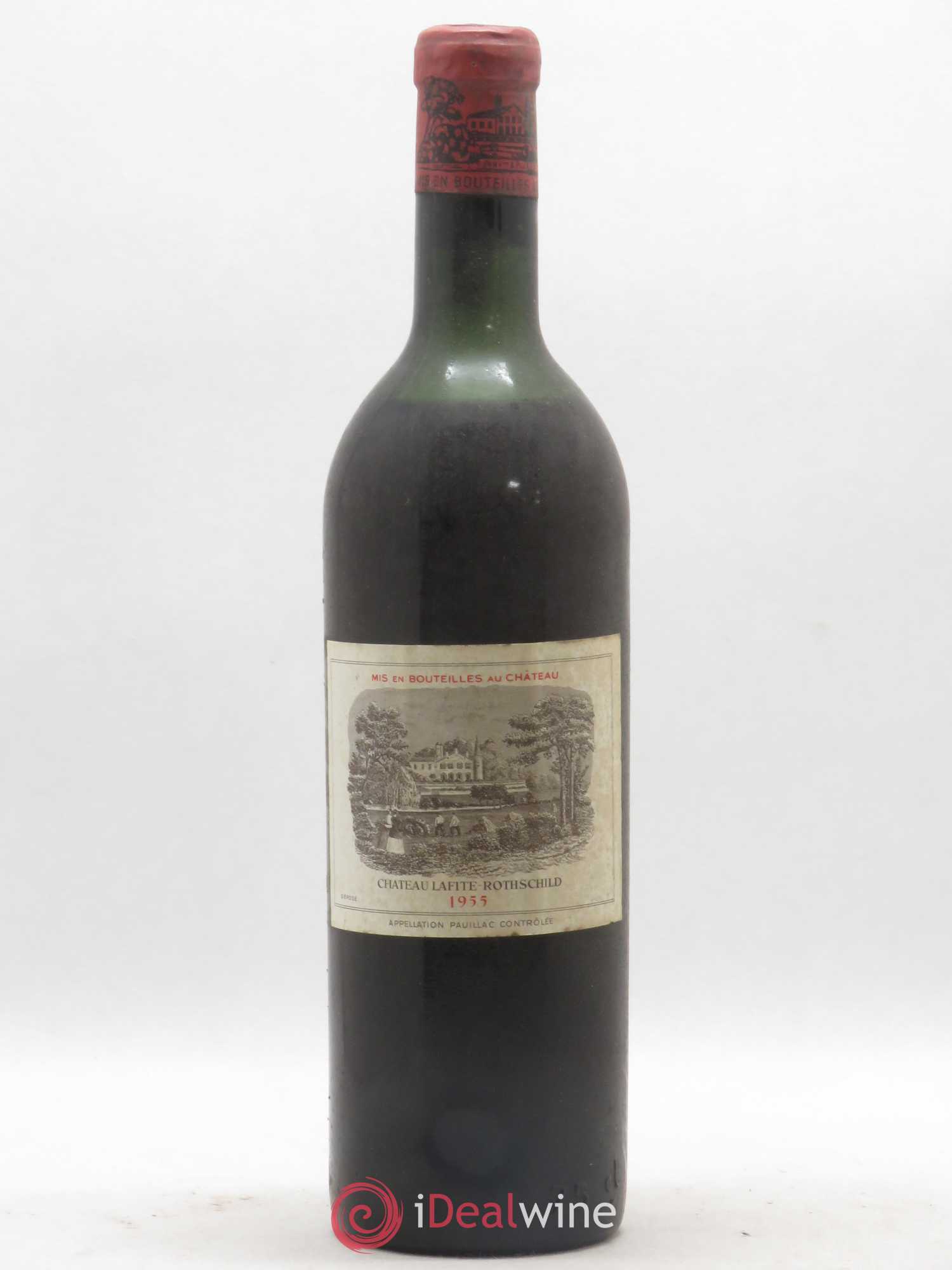 Château Lafite Rothschild 1er Grand Cru Classé 1955 - Lot de 1 bouteille - 0