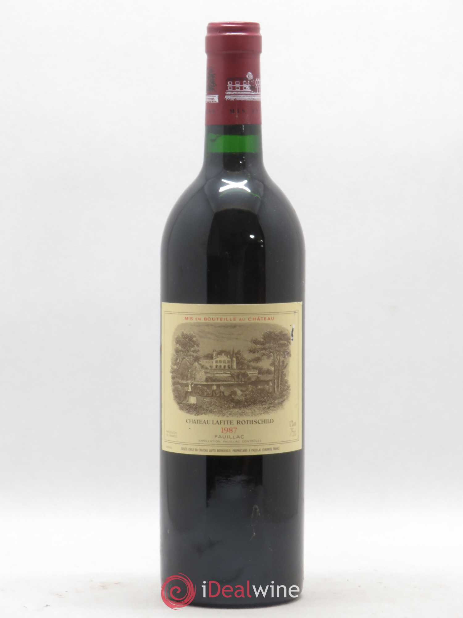Château Lafite Rothschild 1er Grand Cru Classé 1987 - Lot de 1 bouteille - 0