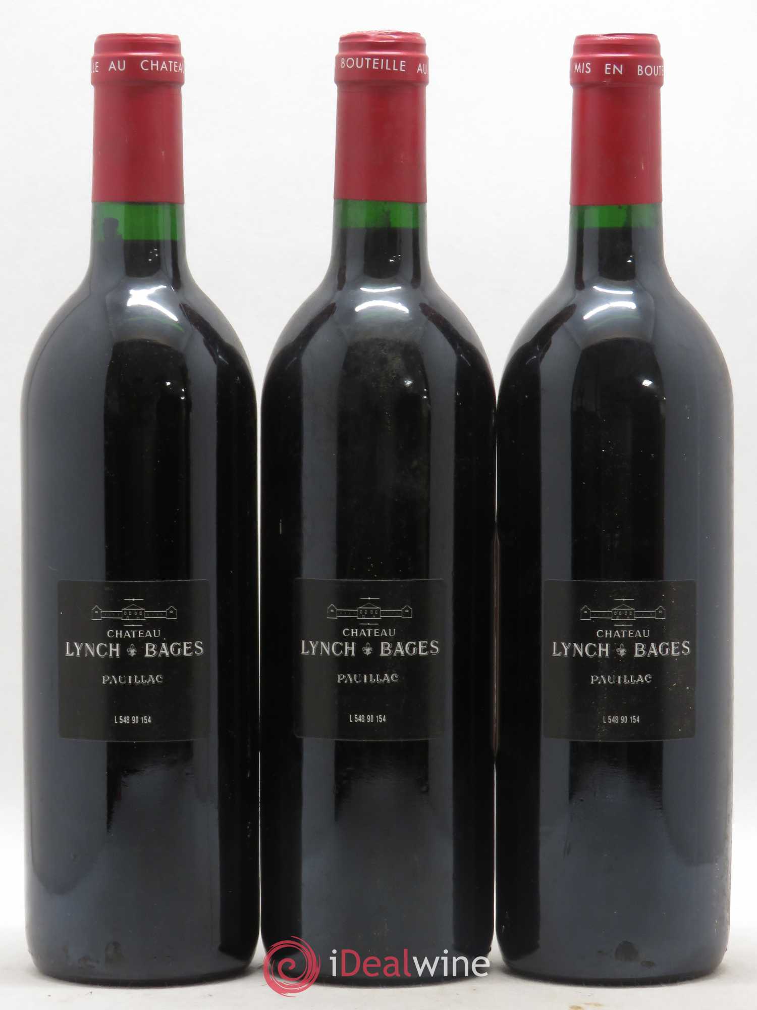 Château Lynch Bages 5ème Grand Cru Classé 1990 - Lot de 6 bouteilles - 2