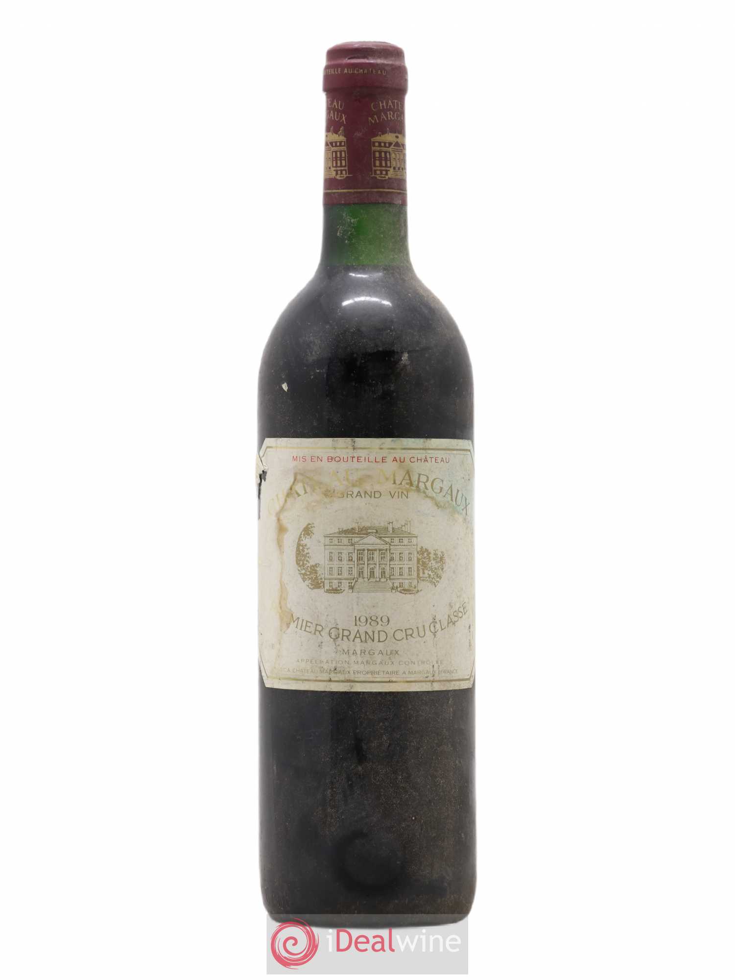 Château Margaux 1er Grand Cru Classé 1989 - Lot de 1 bouteille - 0