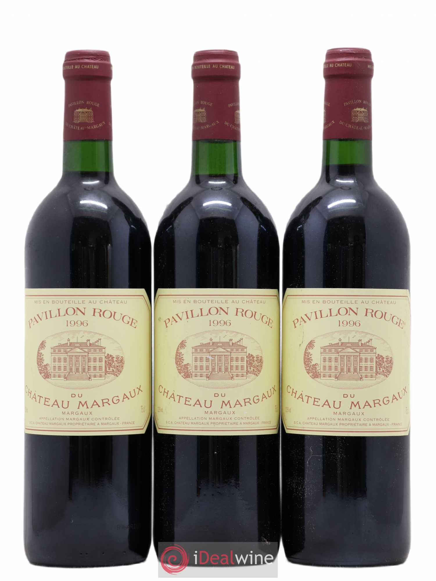 Pavillon Rouge du Château Margaux Second Vin 1996 - Lot de 6 bouteilles - 1