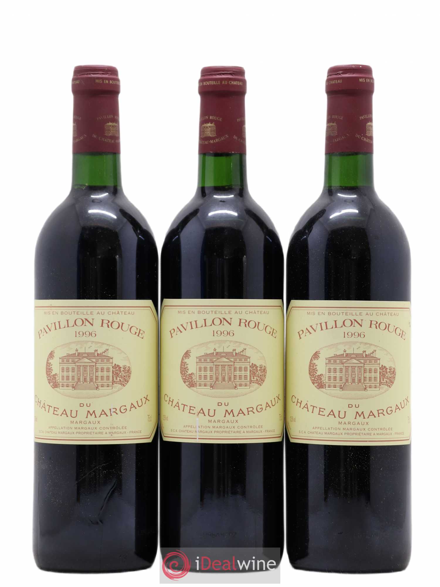Pavillon Rouge du Château Margaux Second Vin 1996 - Lot de 6 bouteilles - 2